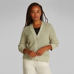 Calvin Klein Mouline Texture Cardi Kadın Beyaz Kazak