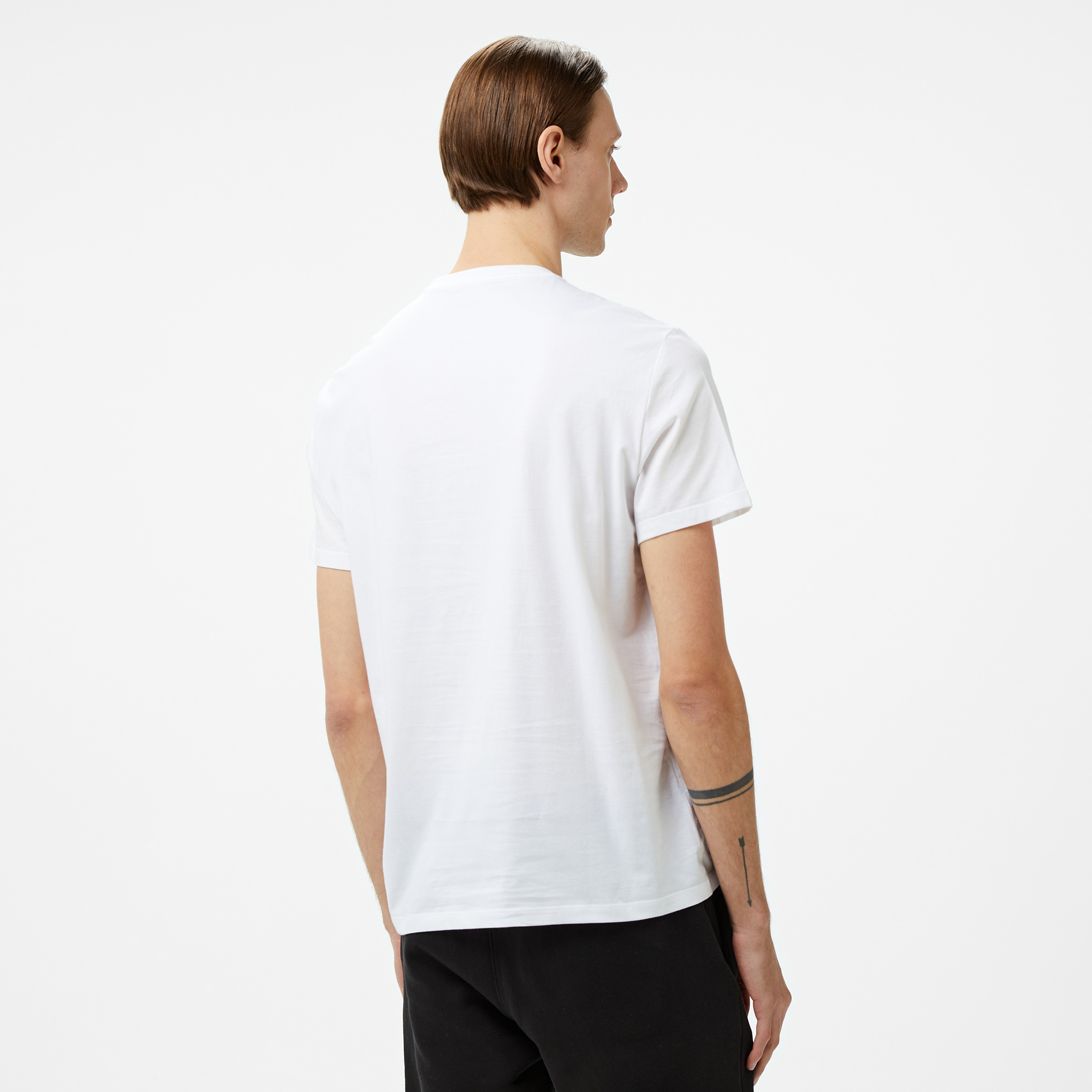Calvin Klein Jeans Hero Monogram 30s Eu Opt Erkek Beyaz T-Shirt