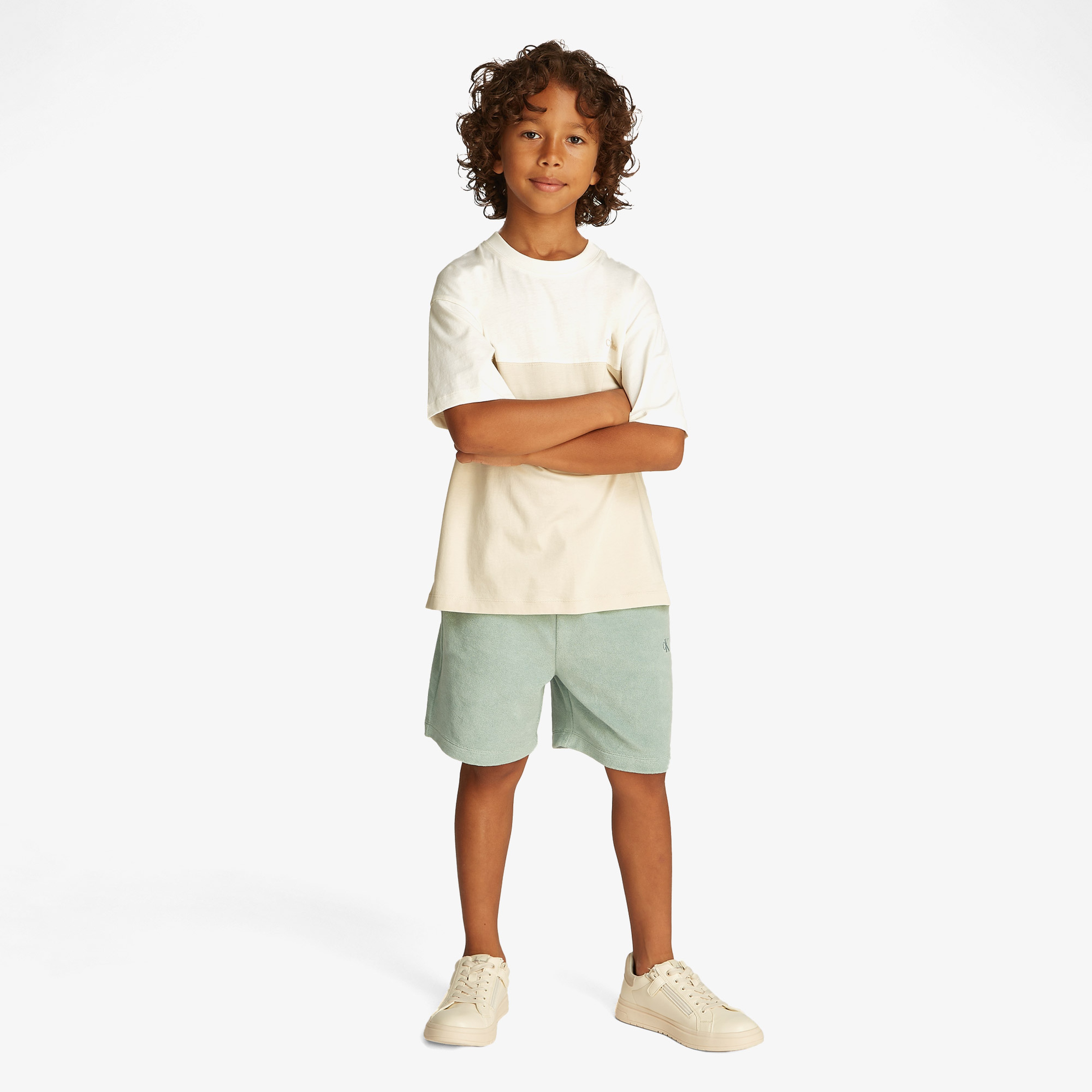 Calvin Klein Çocuk Beyaz T-Shirt