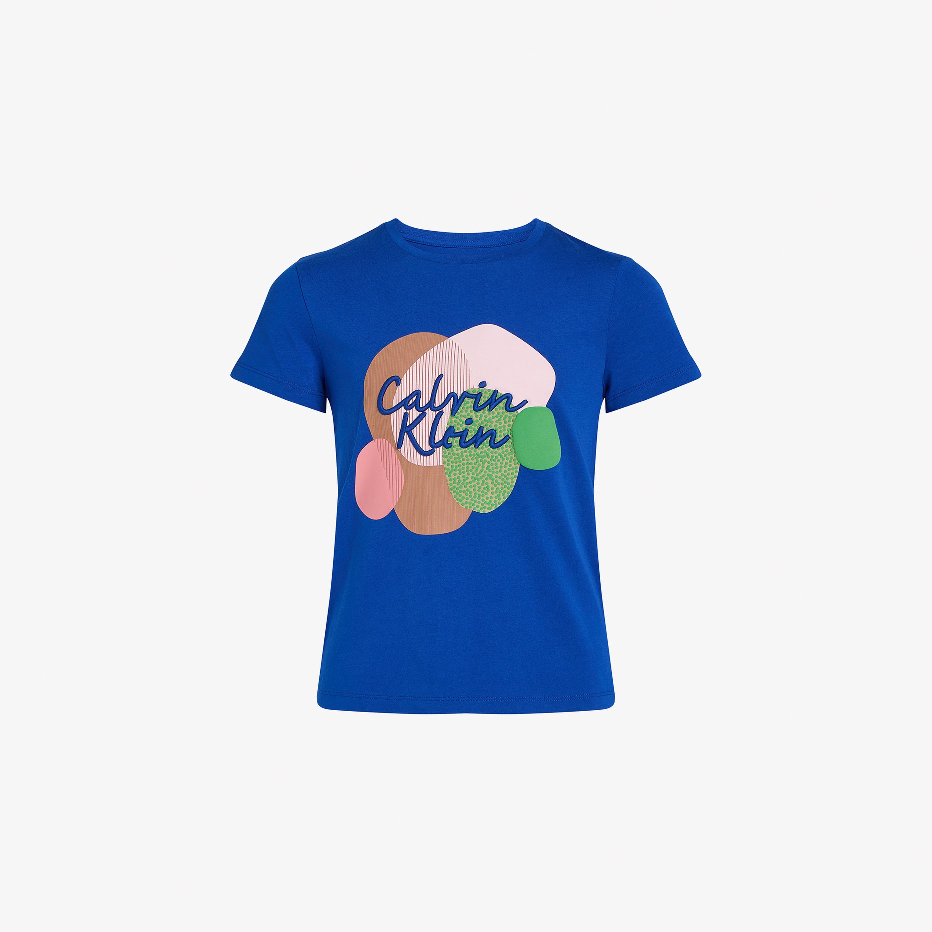 Calvin Klein Graphic Çocuk Mavi T-Shirt