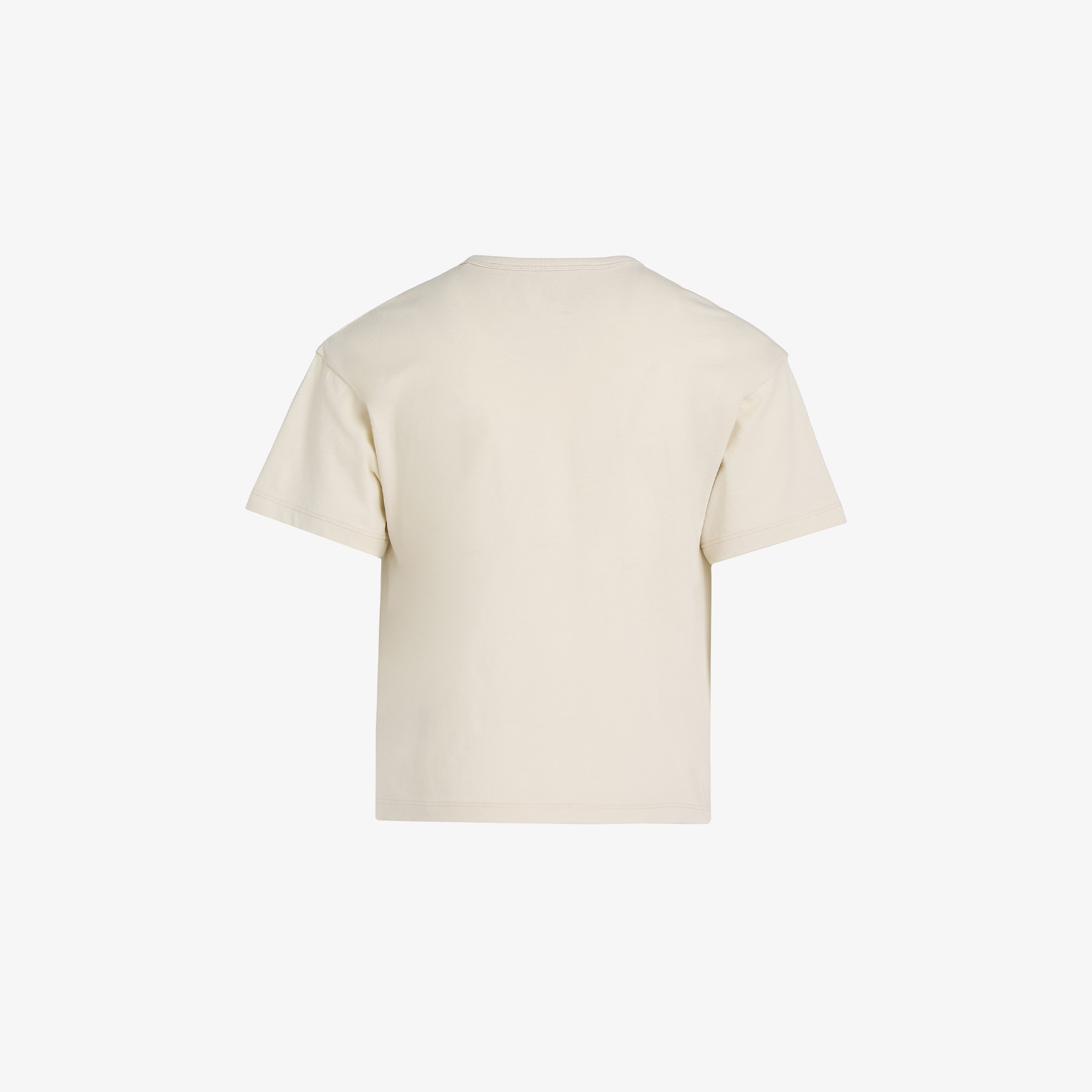 Calvin Klein Monogram Flo Boxy Çocuk Bej T-Shirt