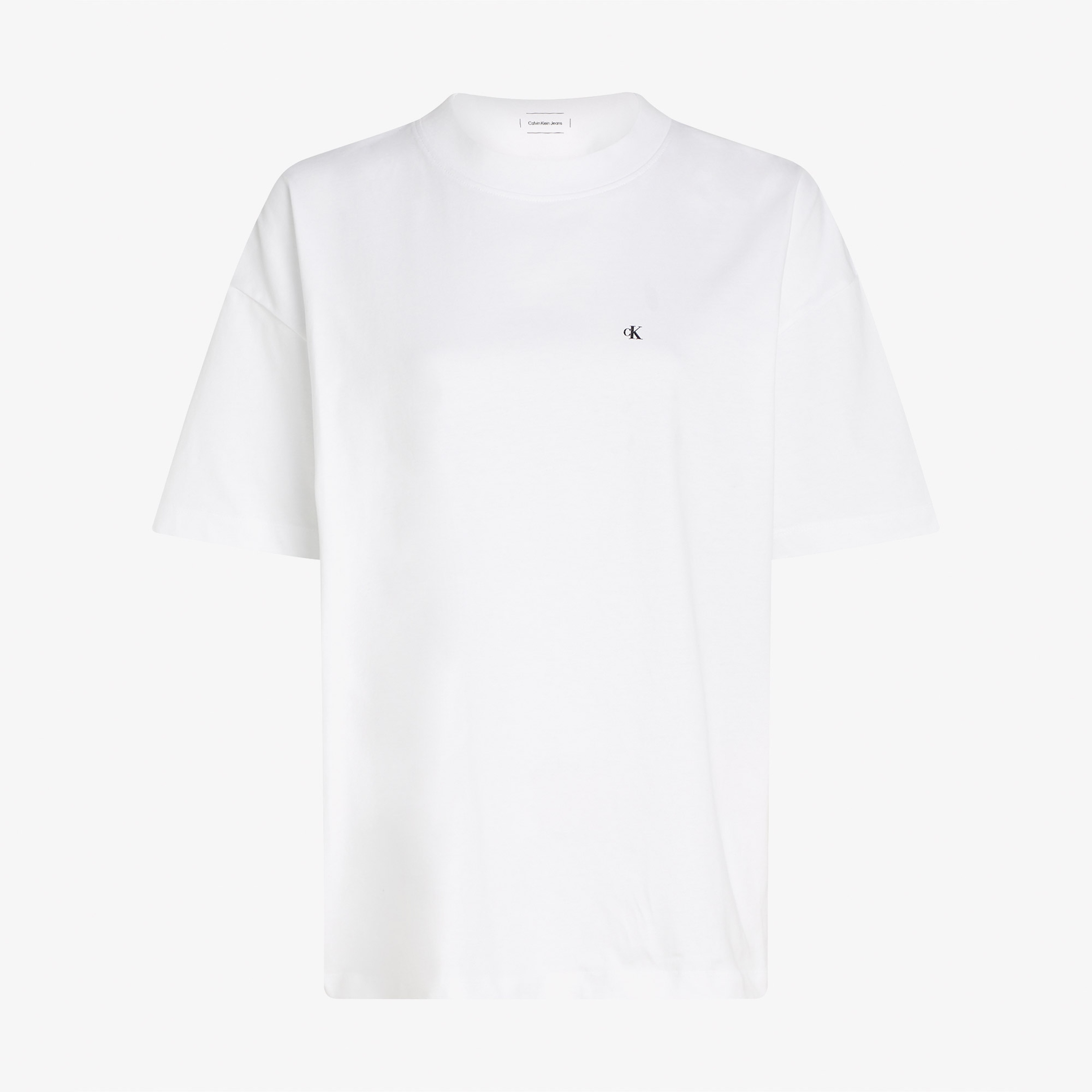 Calvin Klein Script İnstitutional Bf Kadın Beyaz T-Shirt