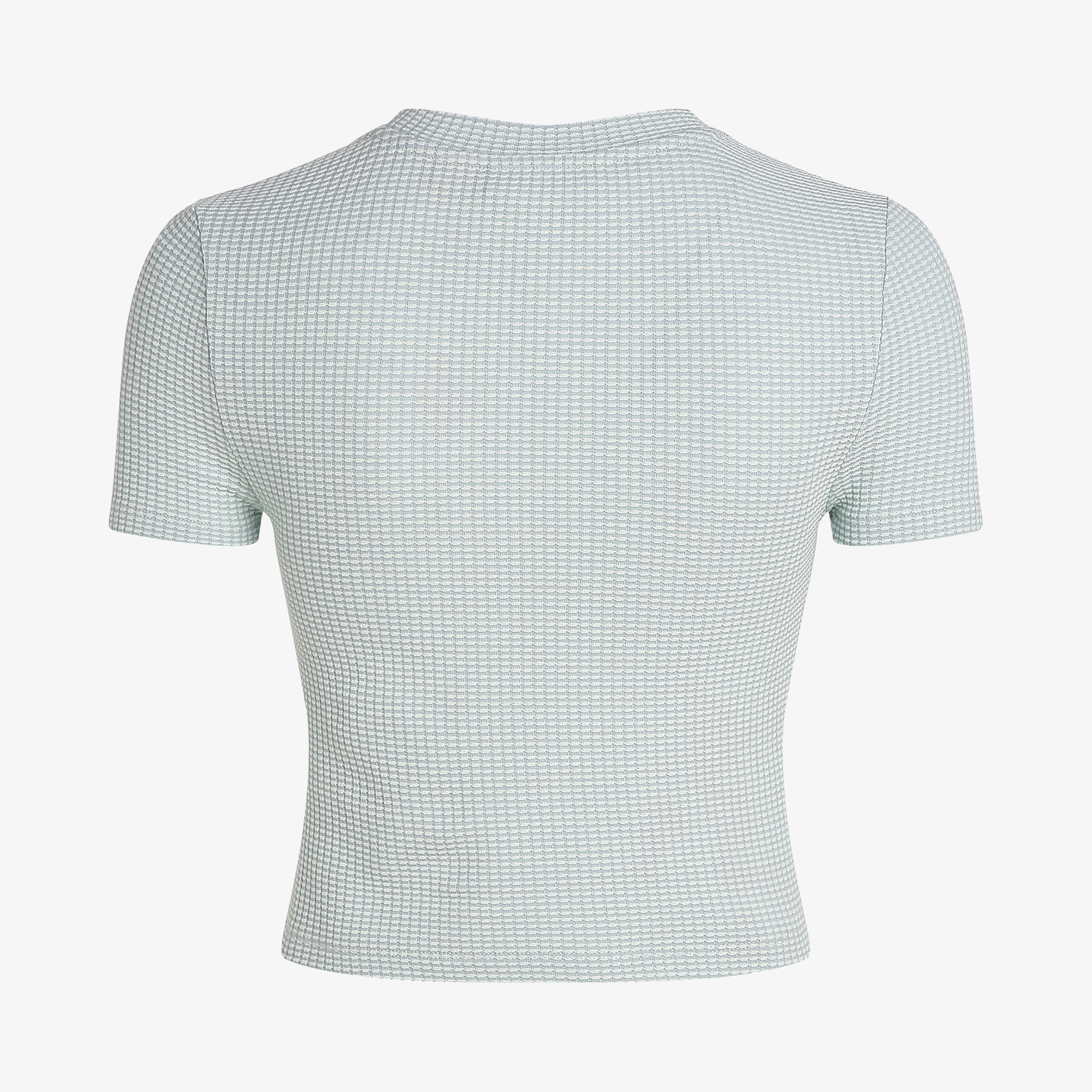 Calvin Klein Fitted Kadın Mavi T-Shirt
