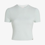 Calvin Klein Fitted Kadın Mavi T-Shirt