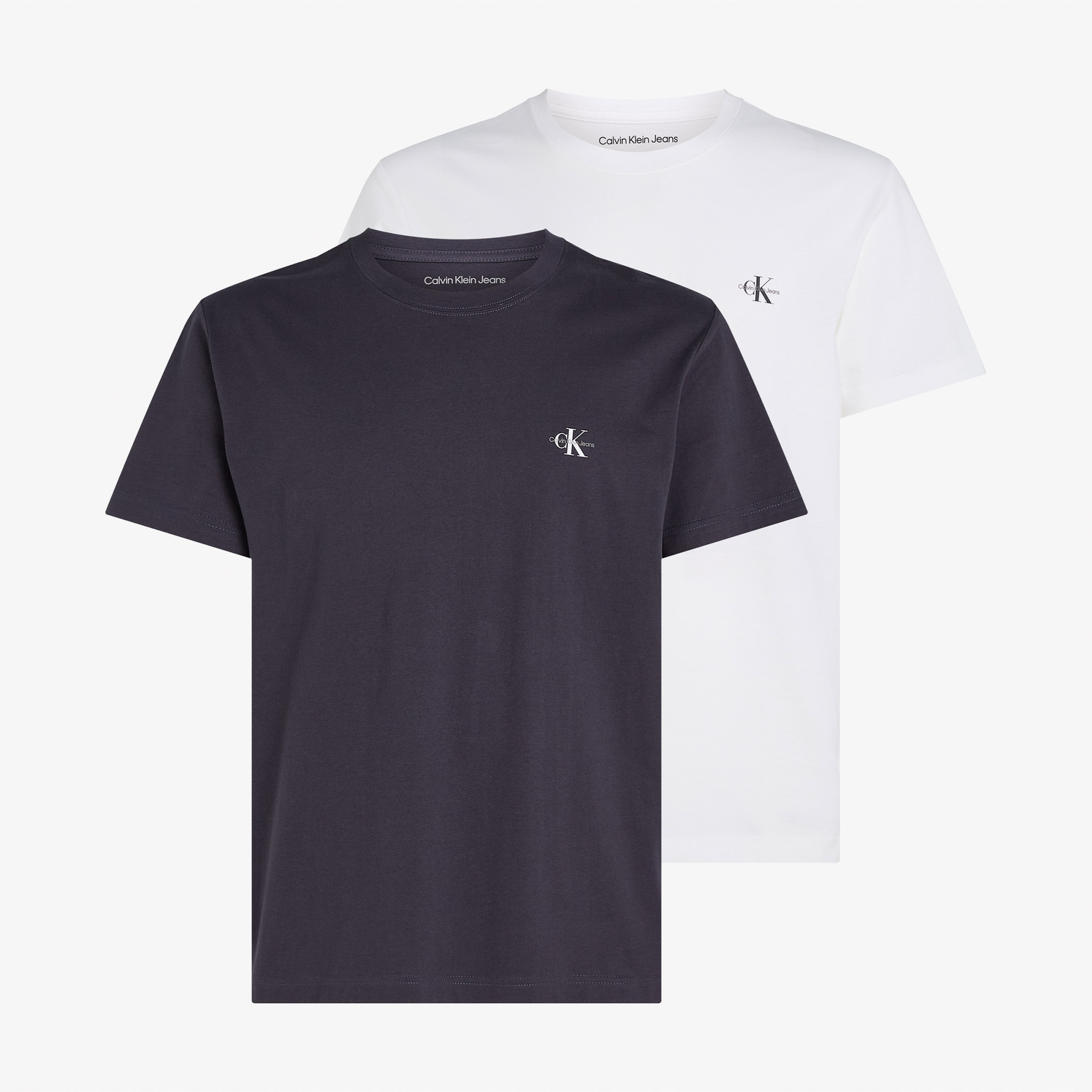 Calvin Klein 2'li Monologo Erkek Antrasit T-Shirt