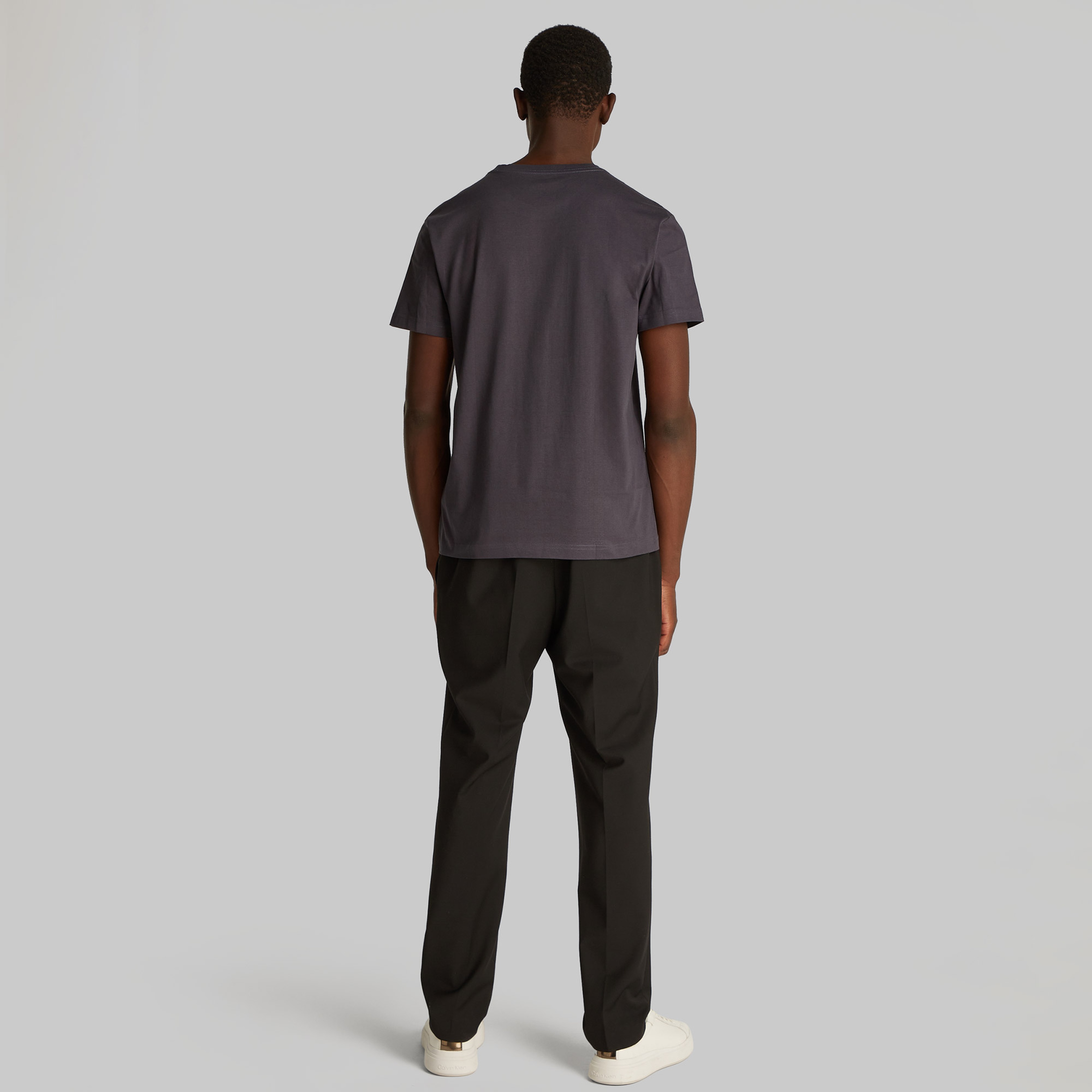 Calvin Klein 2'li Monologo Erkek Antrasit T-Shirt