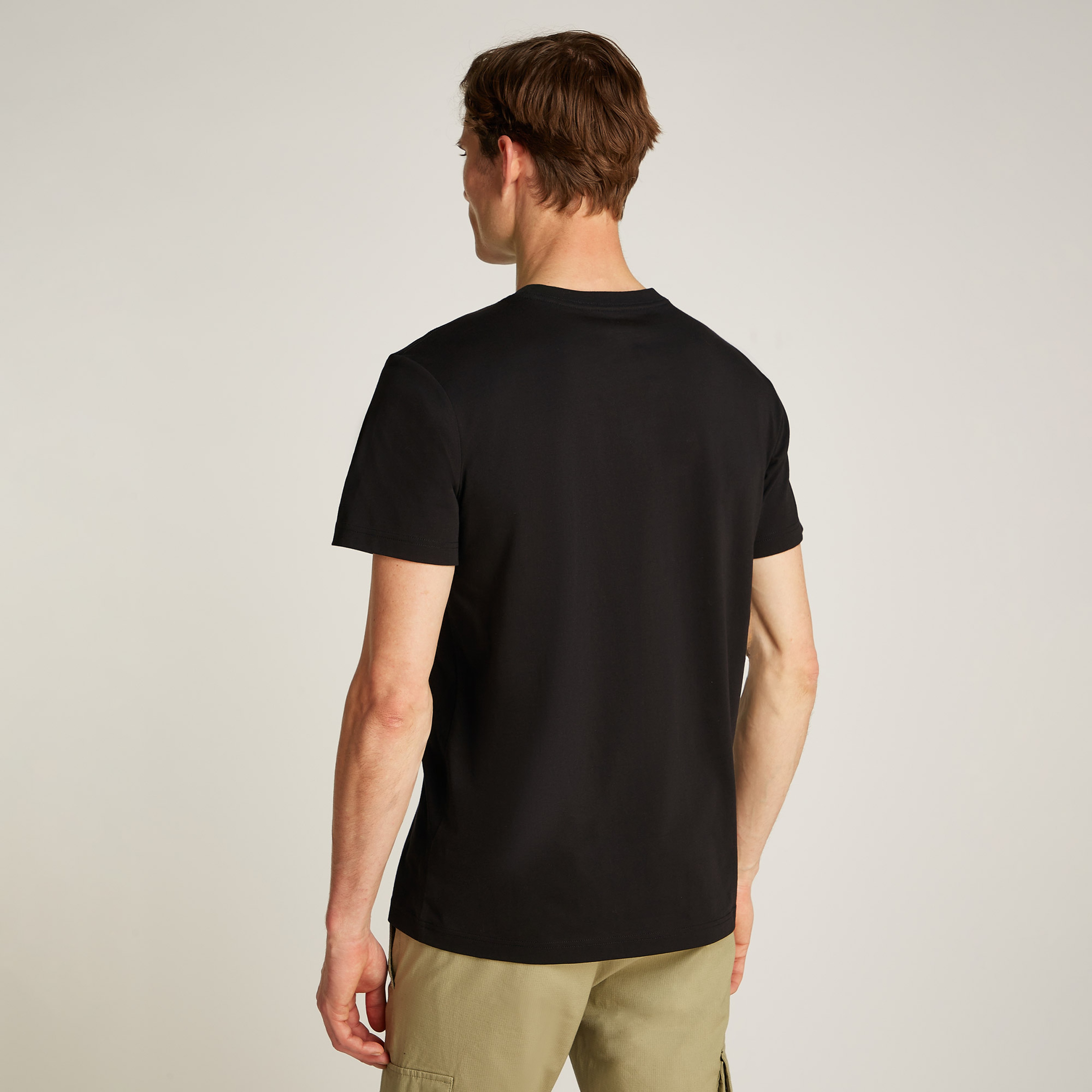 Calvin Klein Small Box Erkek Siyah T-Shirt