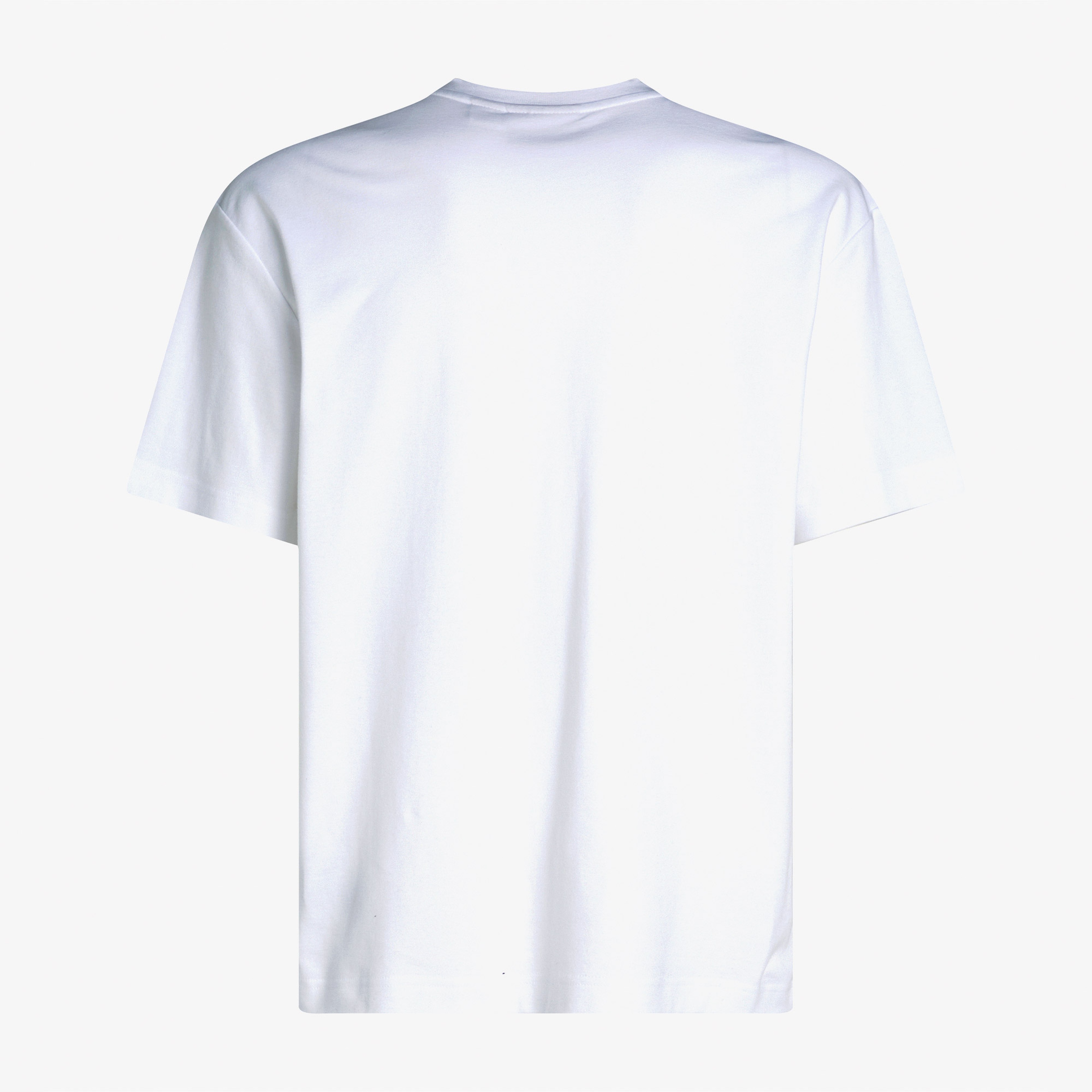 Calvin Klein Nano Logo İnterlo Erkek Beyaz T-Shirt