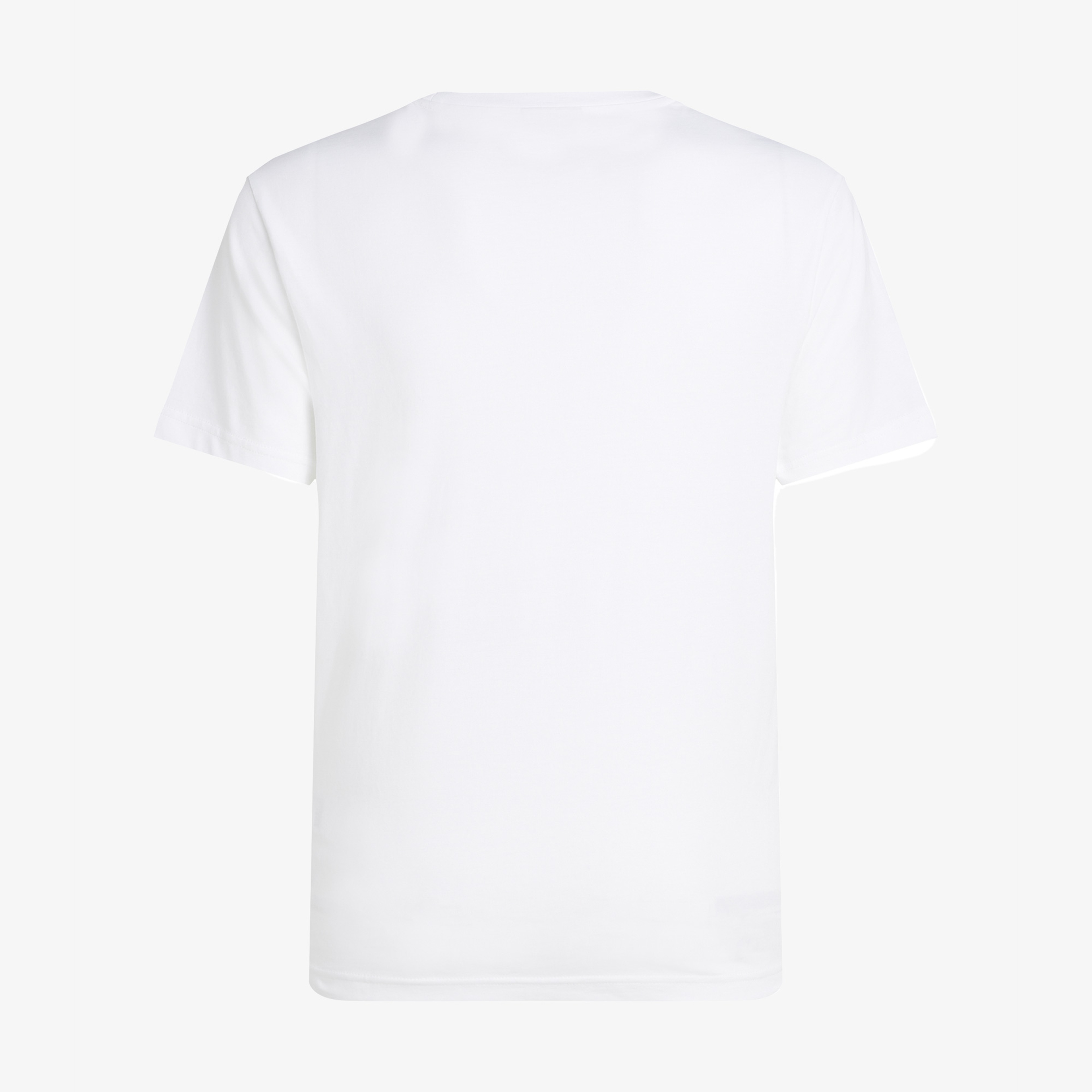 Calvin Klein Split Line Logo Erkek Beyaz T-Shirt