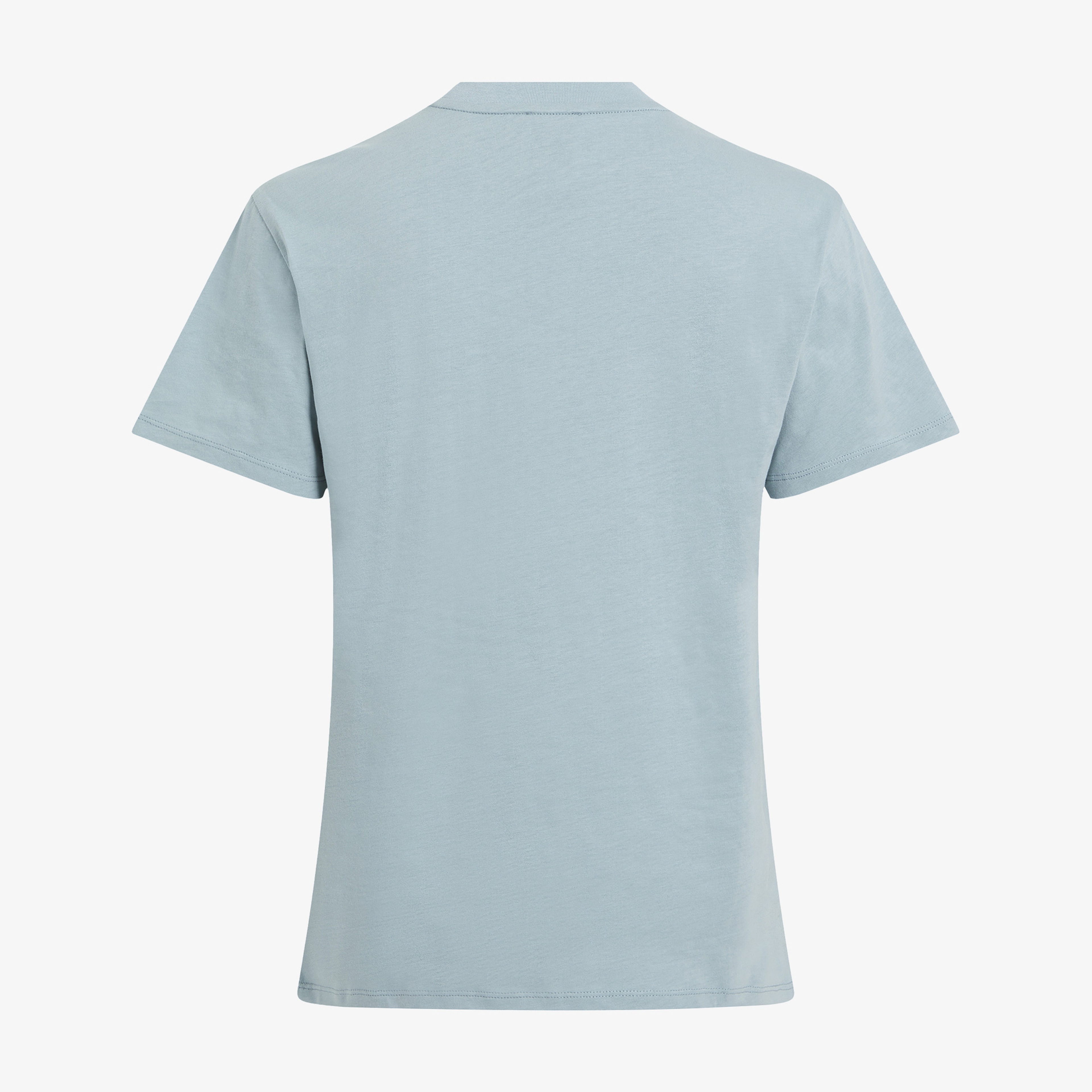 Calvin Klein Nano Logo Regular Kadın Mavi T-Shirt