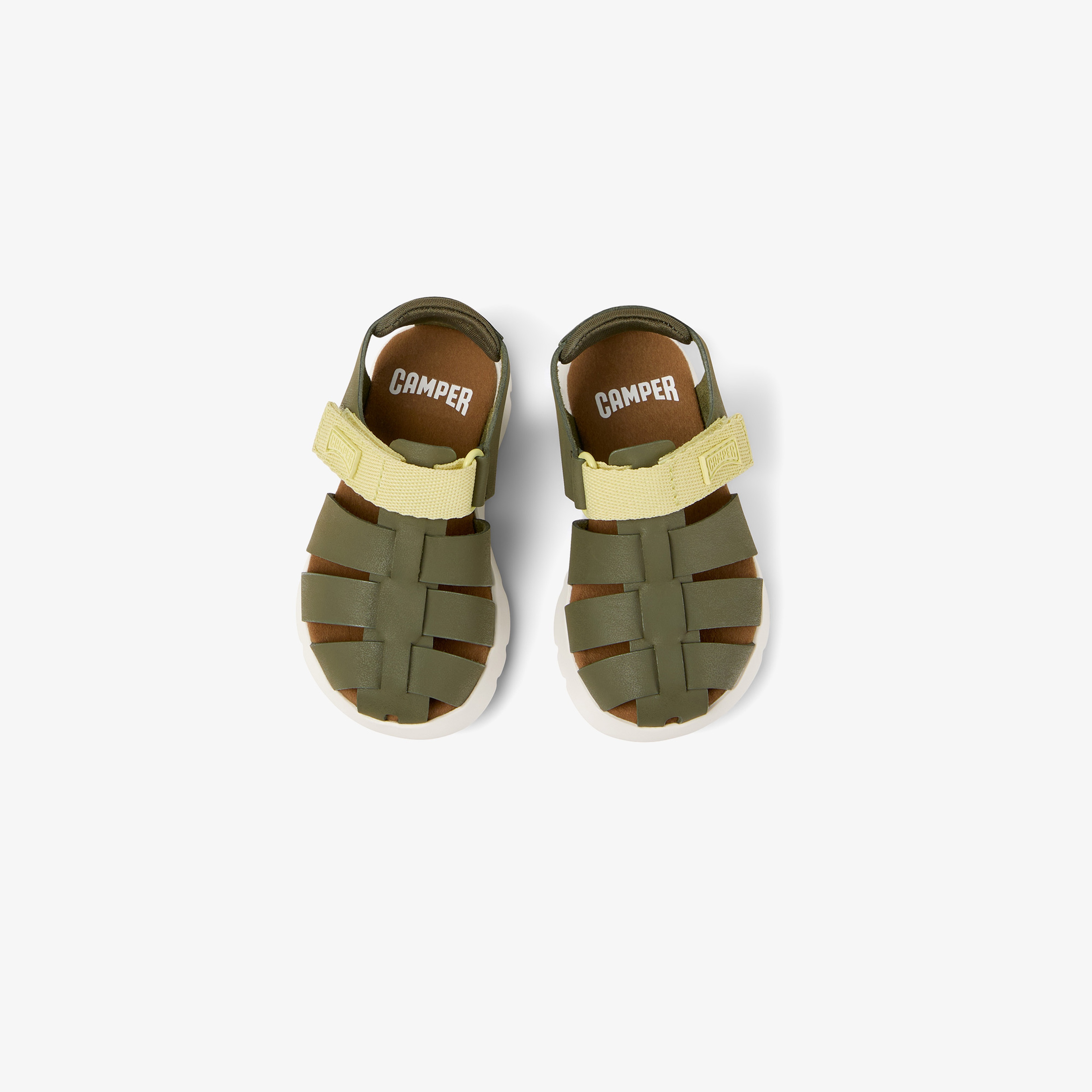 Camper Oruga Sandal FW Çocuk Yeşil Sandalet