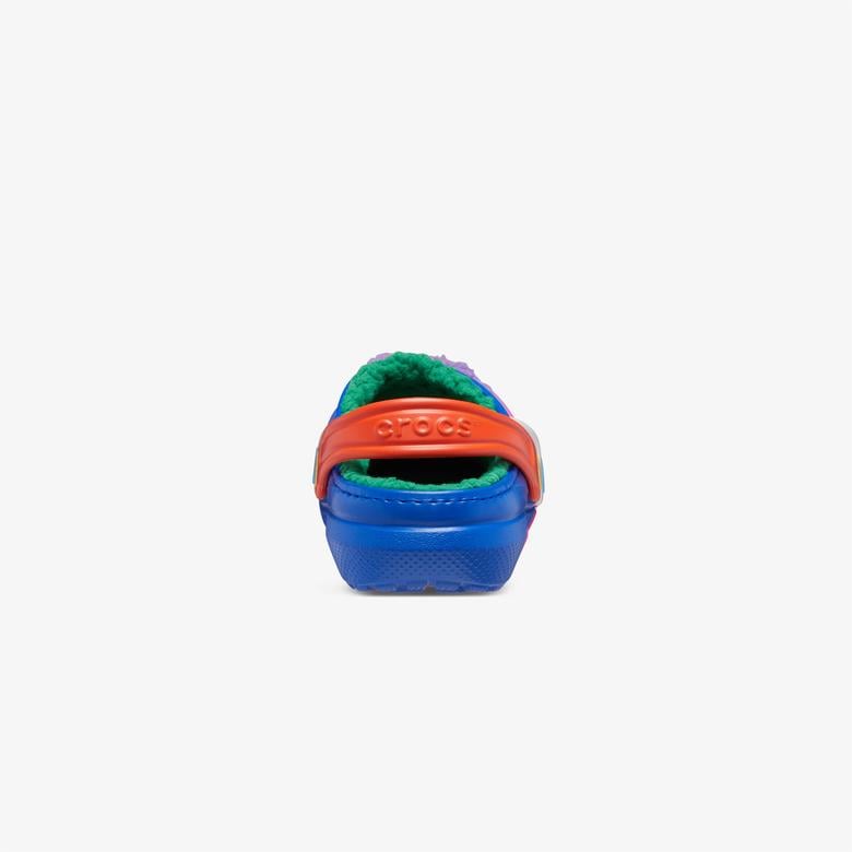 Crocs Classic Lined Clog T Çocuk Mavi Terlik