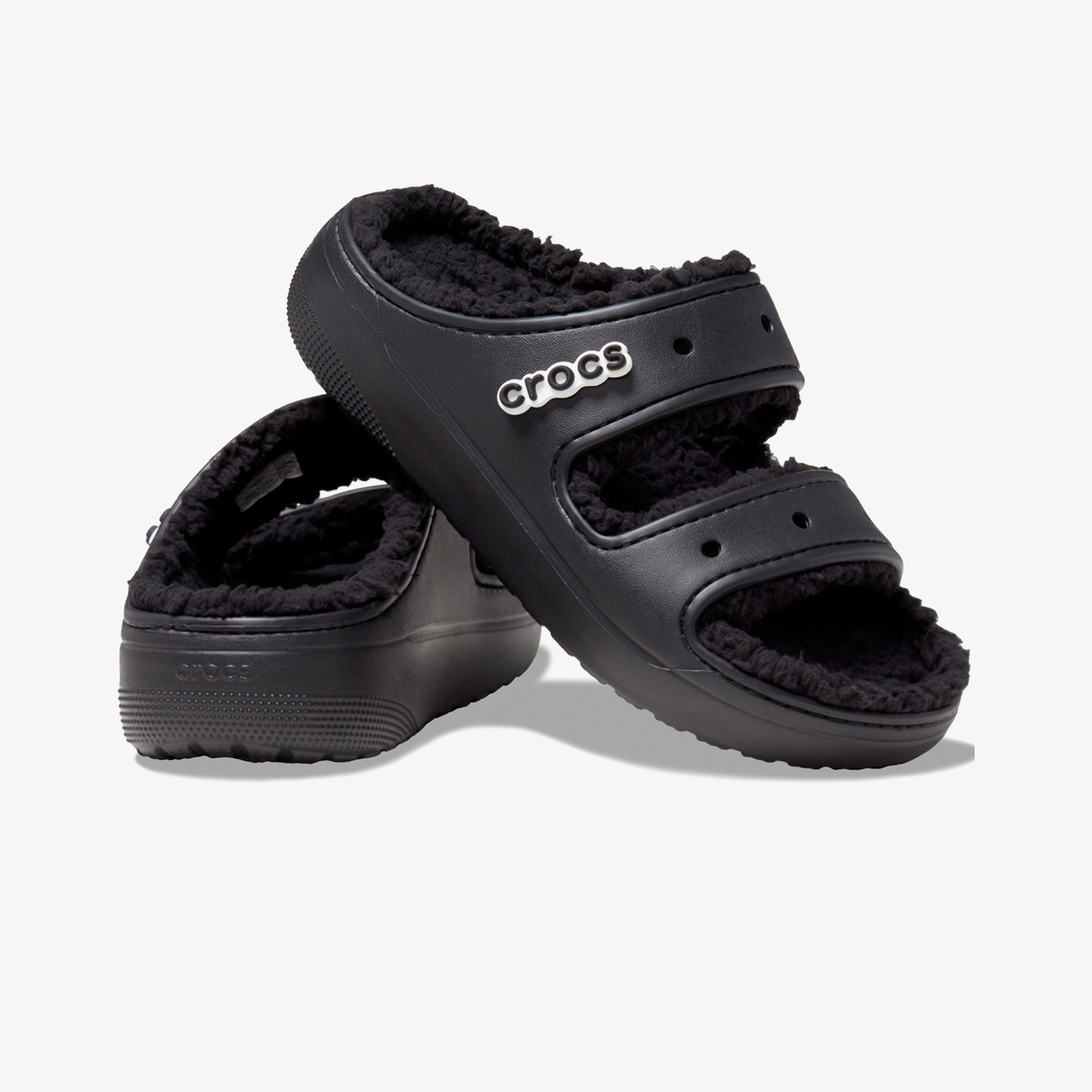 Crocs Classic Cozzzy Sandal Unisex Siyah Terlik