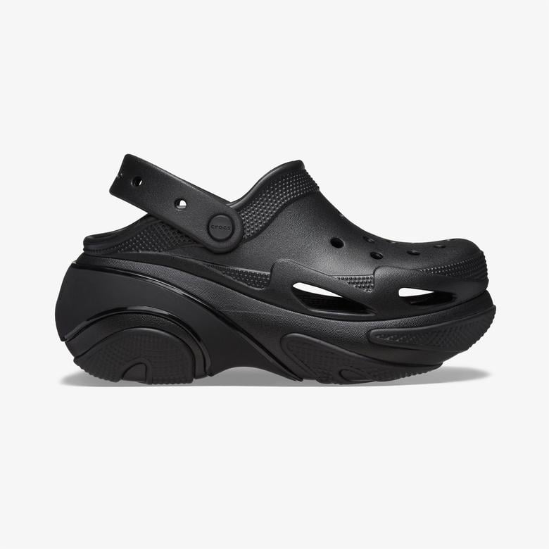 Crocs Bubble Crush Clog Unisex Siyah Terlik