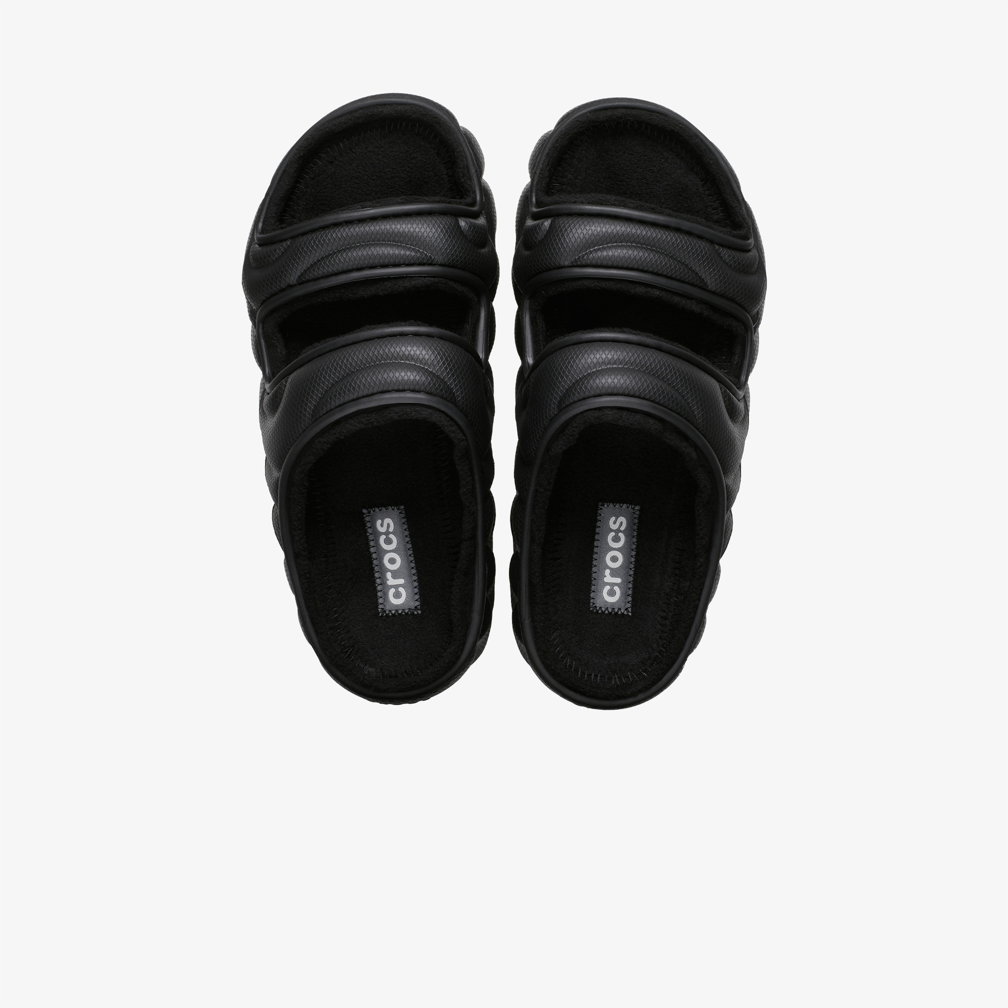 Crocs Classic Cozzzy Overpuff Sandal Unisex Siyah Terlik