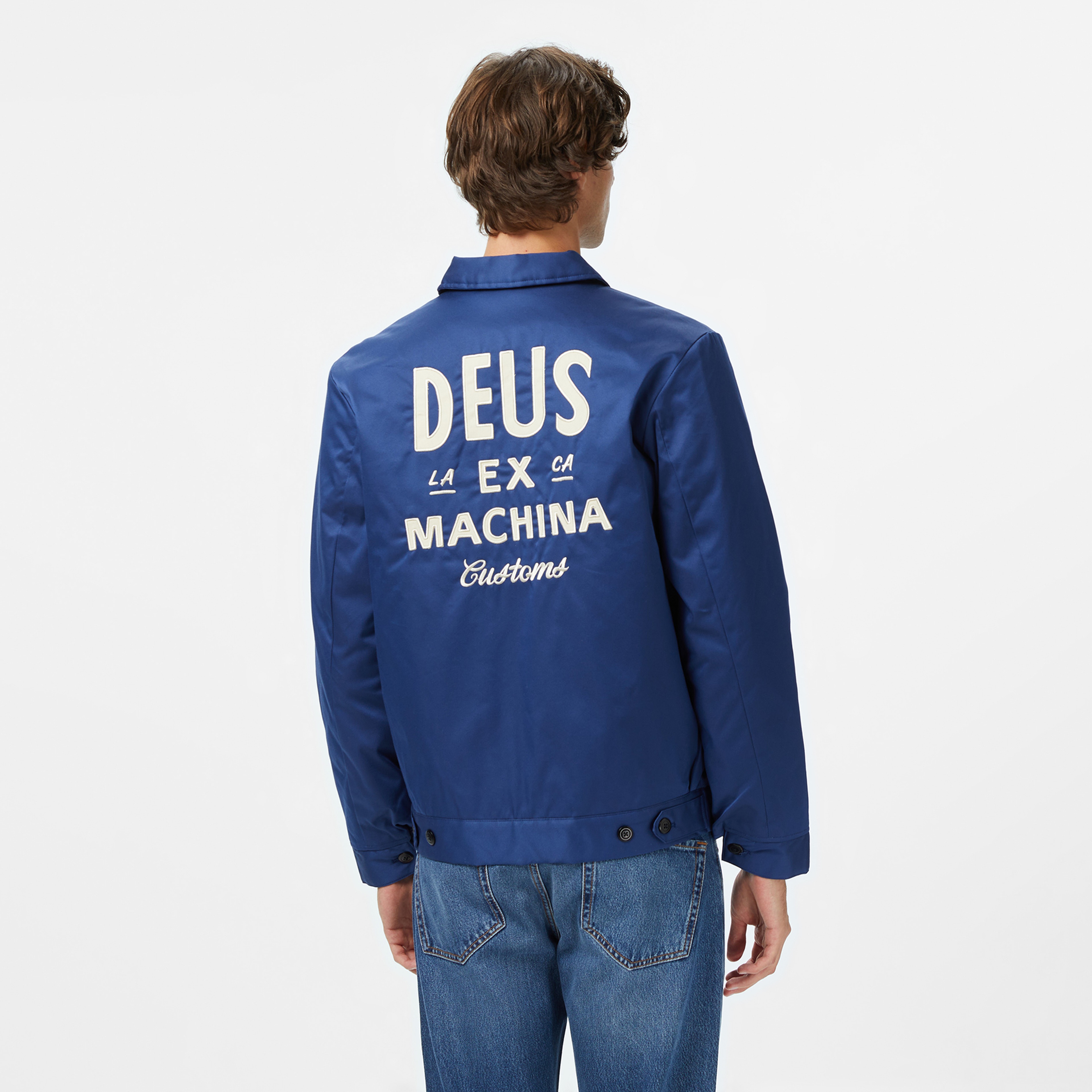 Deus Ex Machina Workwear 2.0 Erkek Mavi CeketSDMF246742| Occasion