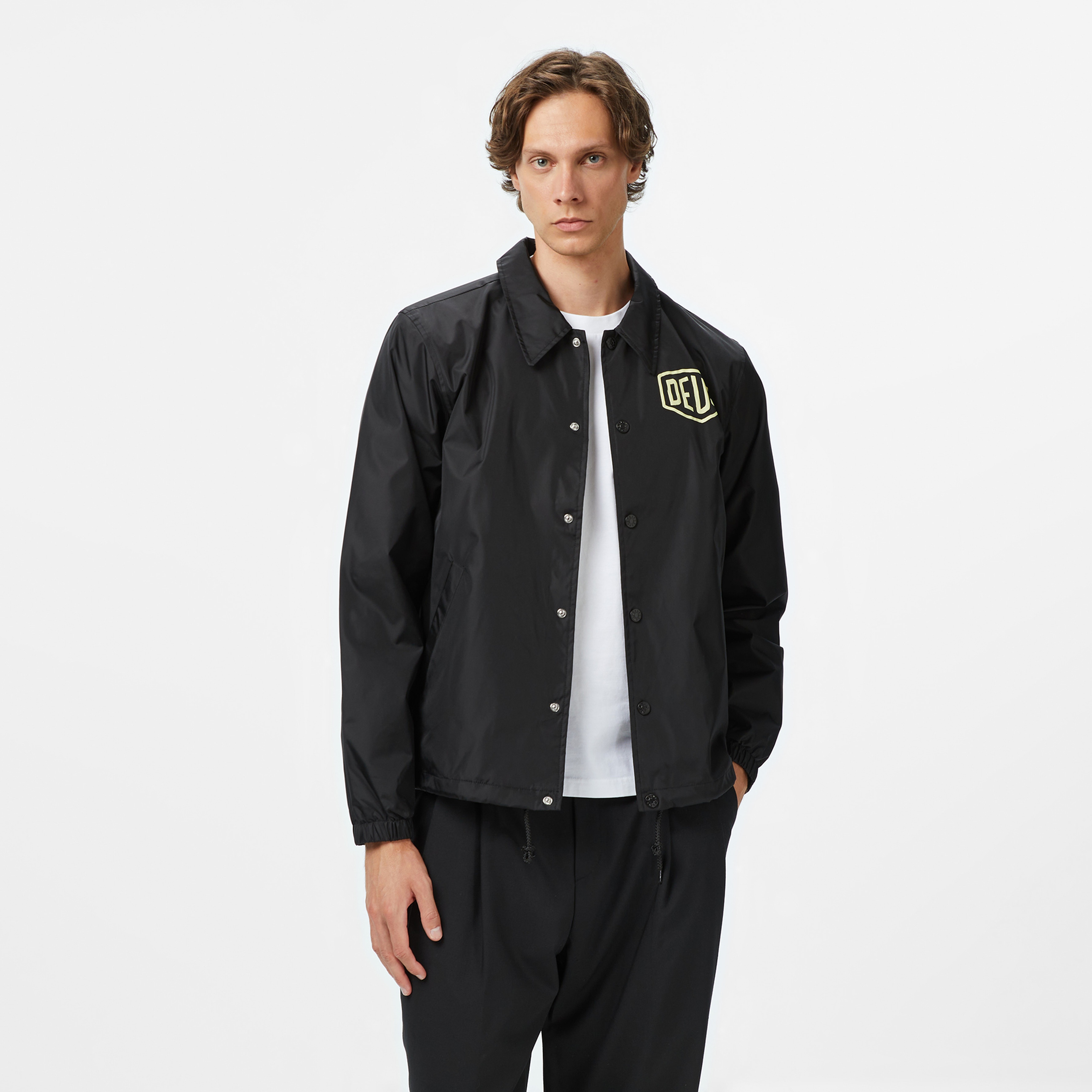 Deus Ex Machina Tokyo Coach Erkek Siyah Ceket