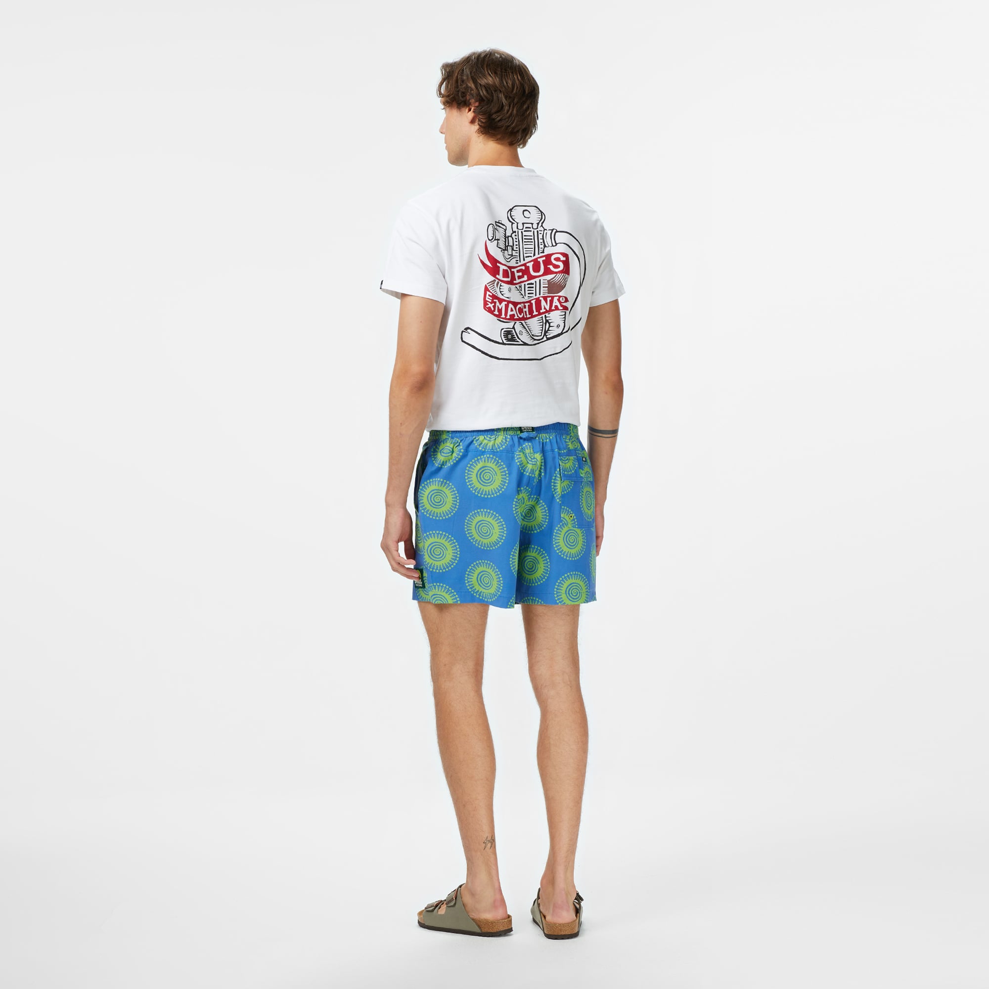 Deus Ex Machina Portal Erkek Mavi Mayo Şort