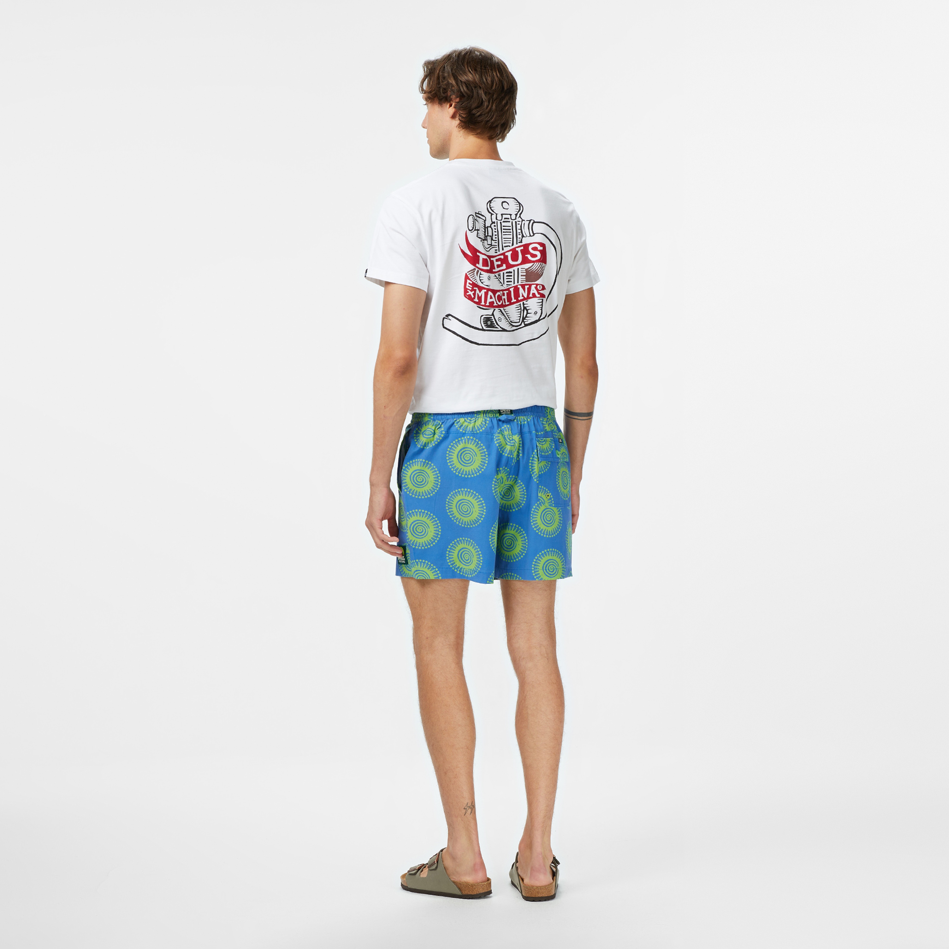 Deus Ex Machina Portal Erkek Mavi Mayo Şort