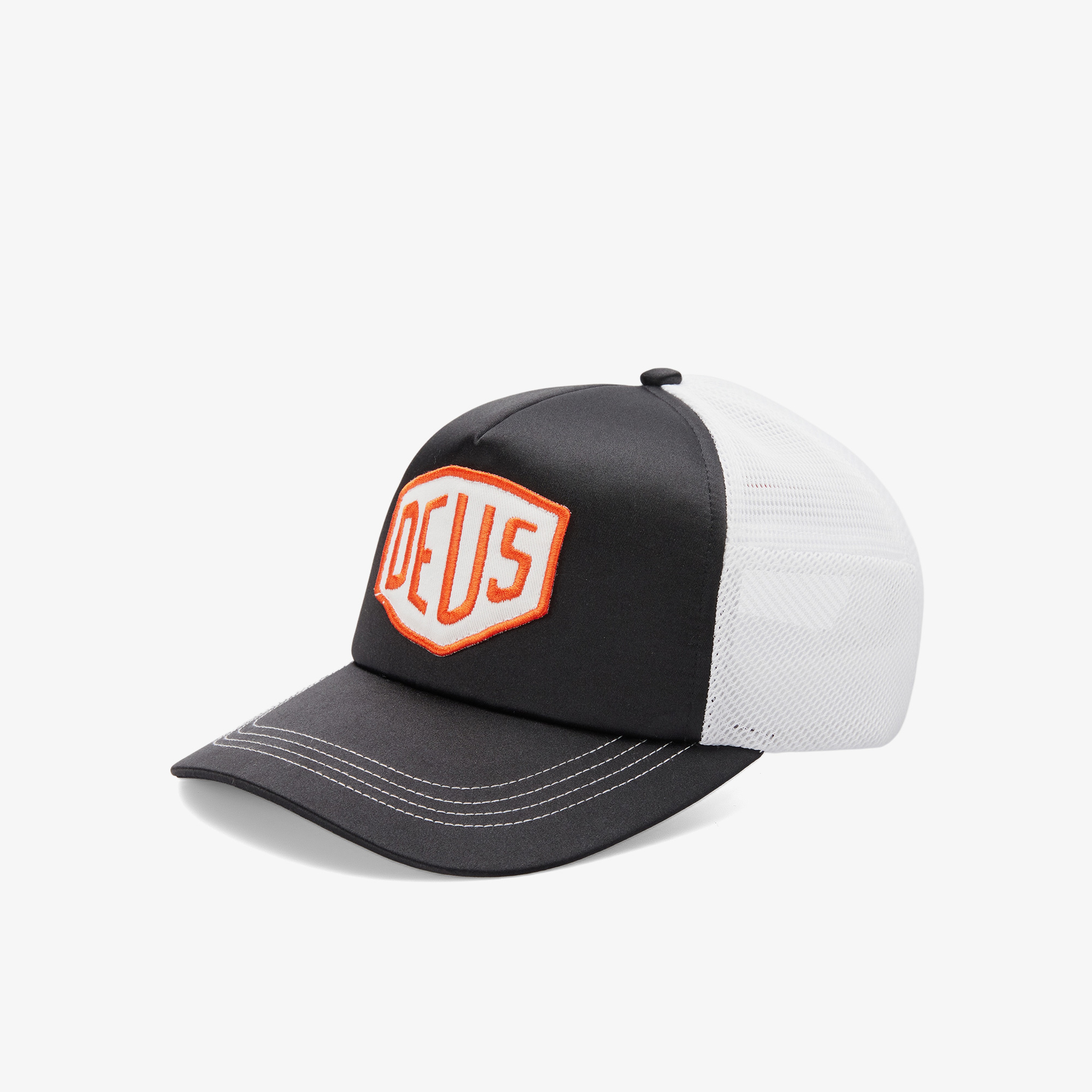 Deus Ex Machina Shield Luxx Trucker Erkek Siyah Şapka