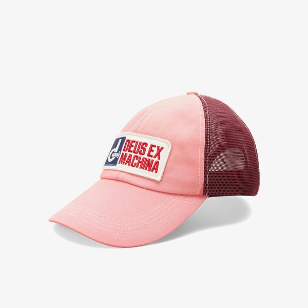 Deus Ex Machina Road Stop Trucker Erkek Pembe Şapka