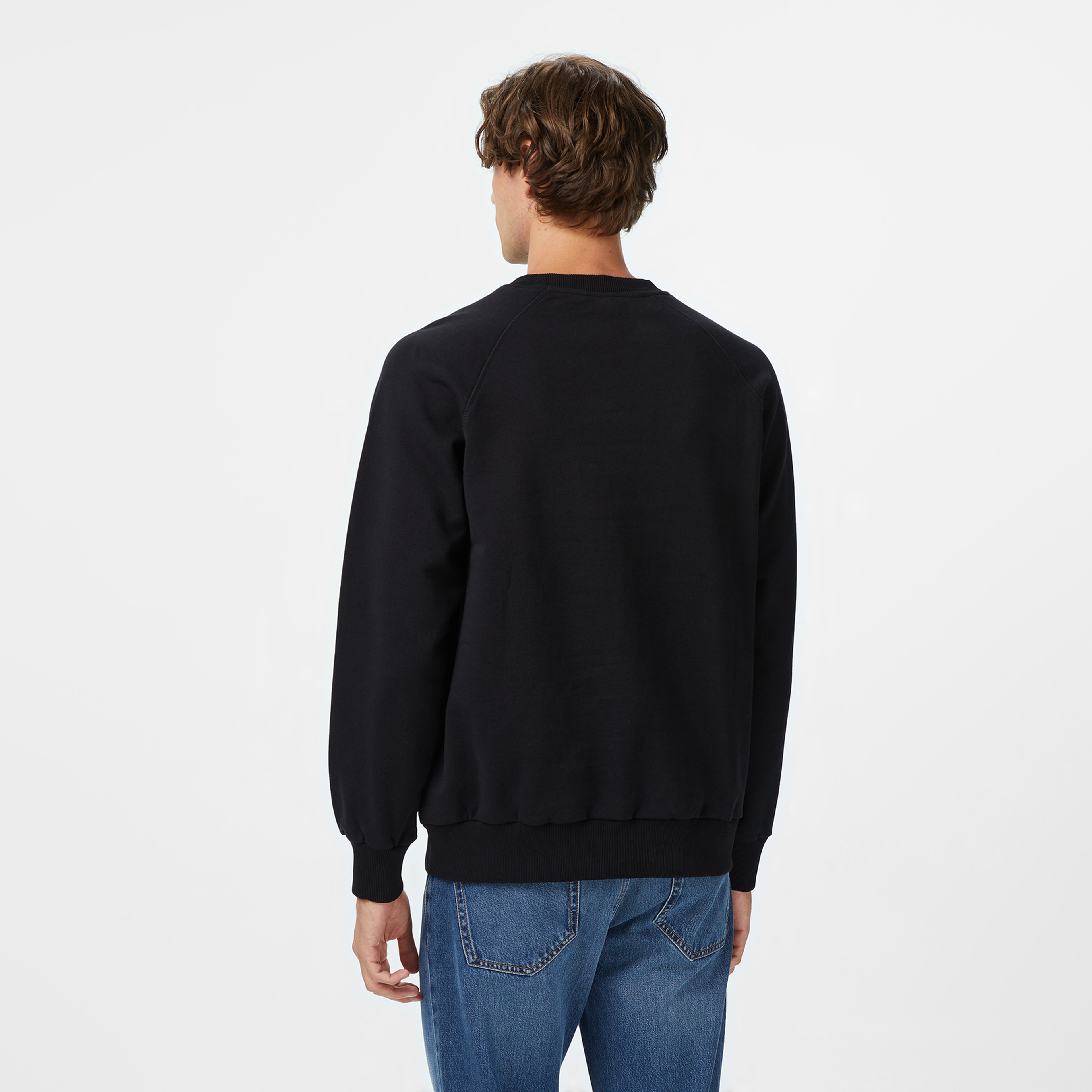 Deus Ex Machina Pill Logo Crew Erkek Siyah Sweatshirt