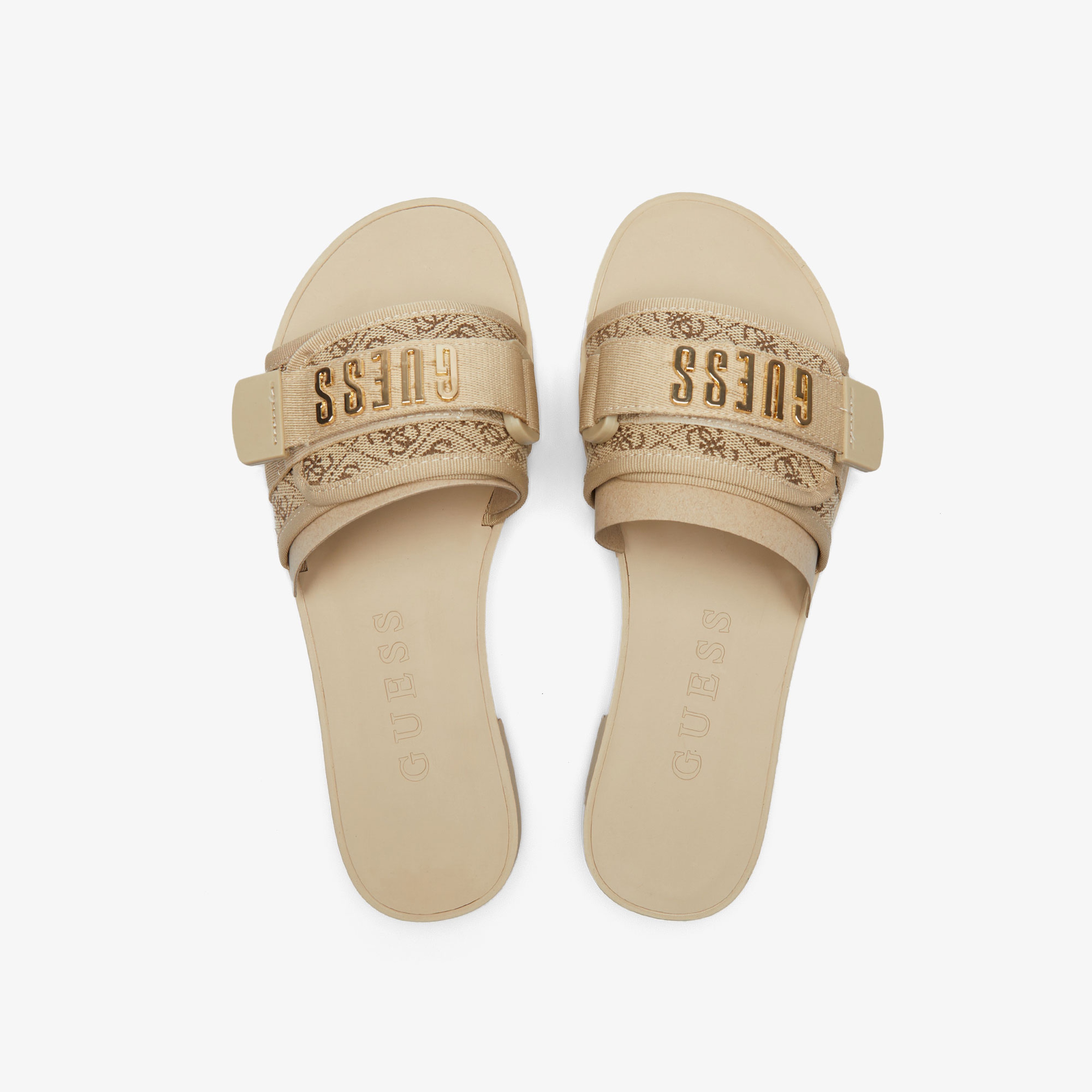 Guess Elyze Kadın Kahverengi Terlik