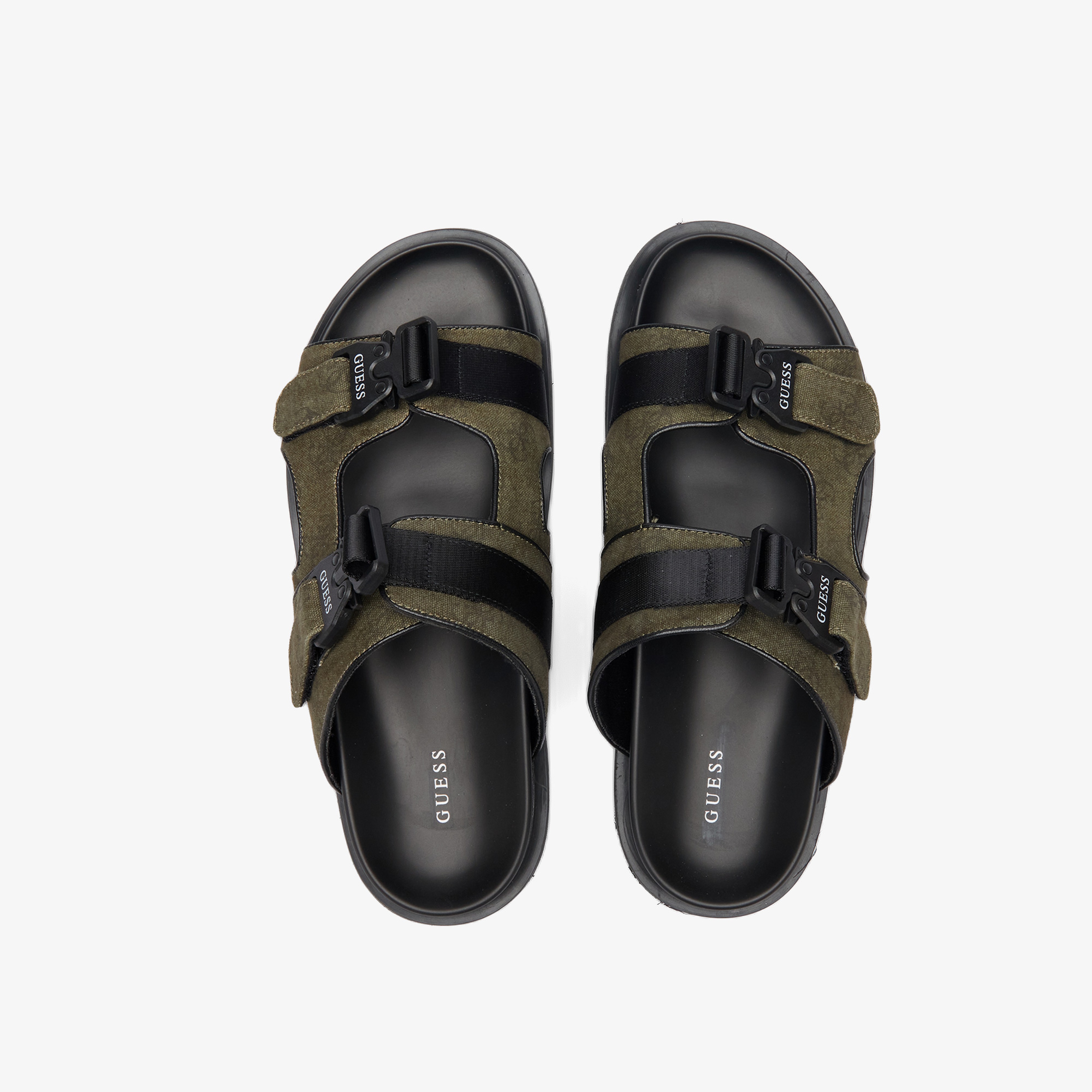 Guess Bahamas Fatigue Erkek Yeşil Sandalet