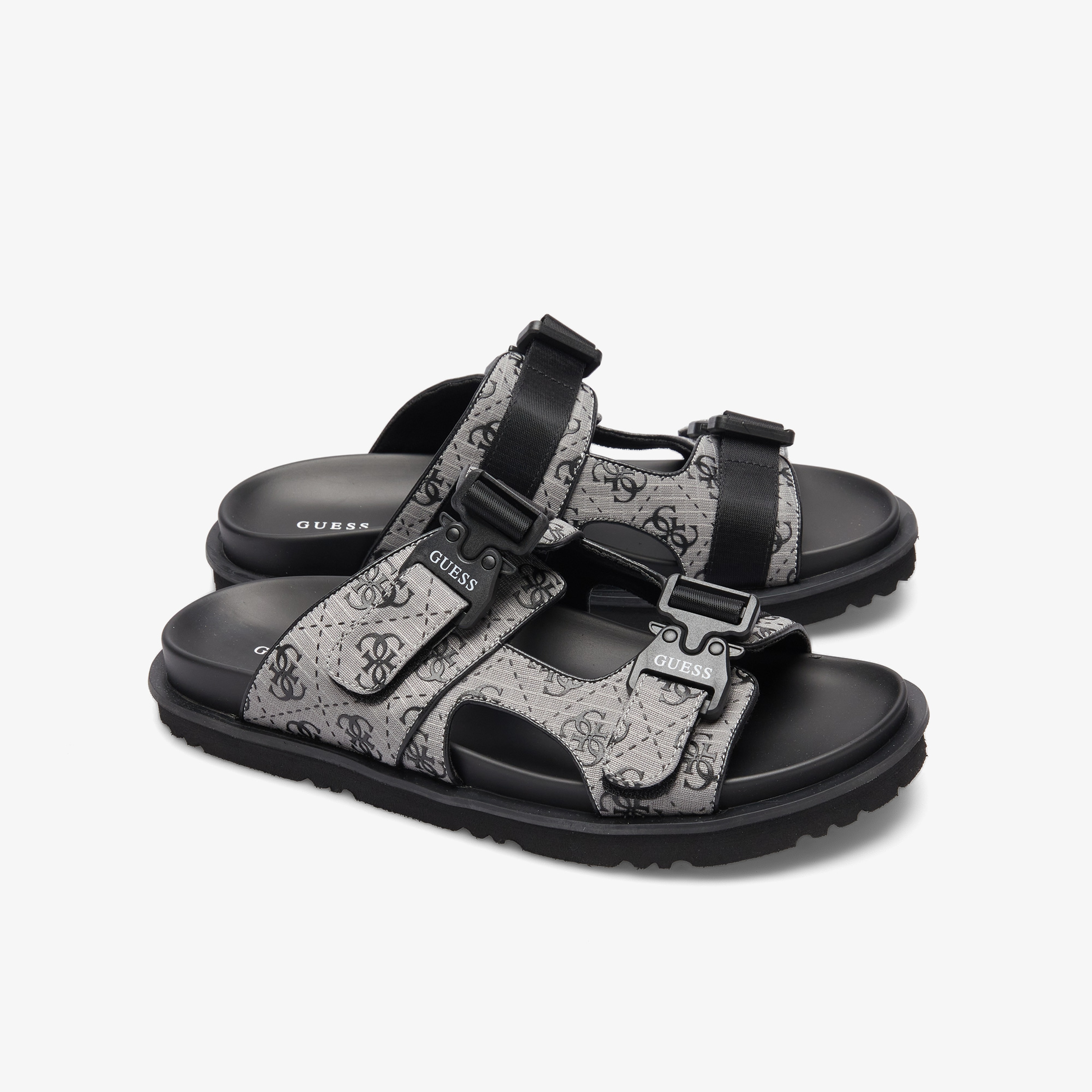 Guess Bahamas Erkek Gri Sandalet
