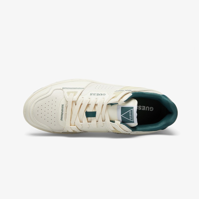 Guess Guess Vincent Leather Erkek Beyaz Sneaker | Occasion Beyaz - 5. görsel