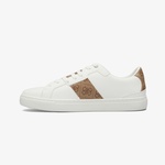 Guess Todı 4G-Shine Embsed Pu/Ip Lama 03 Erkek Beyaz/Bej Spor Ayakkabı