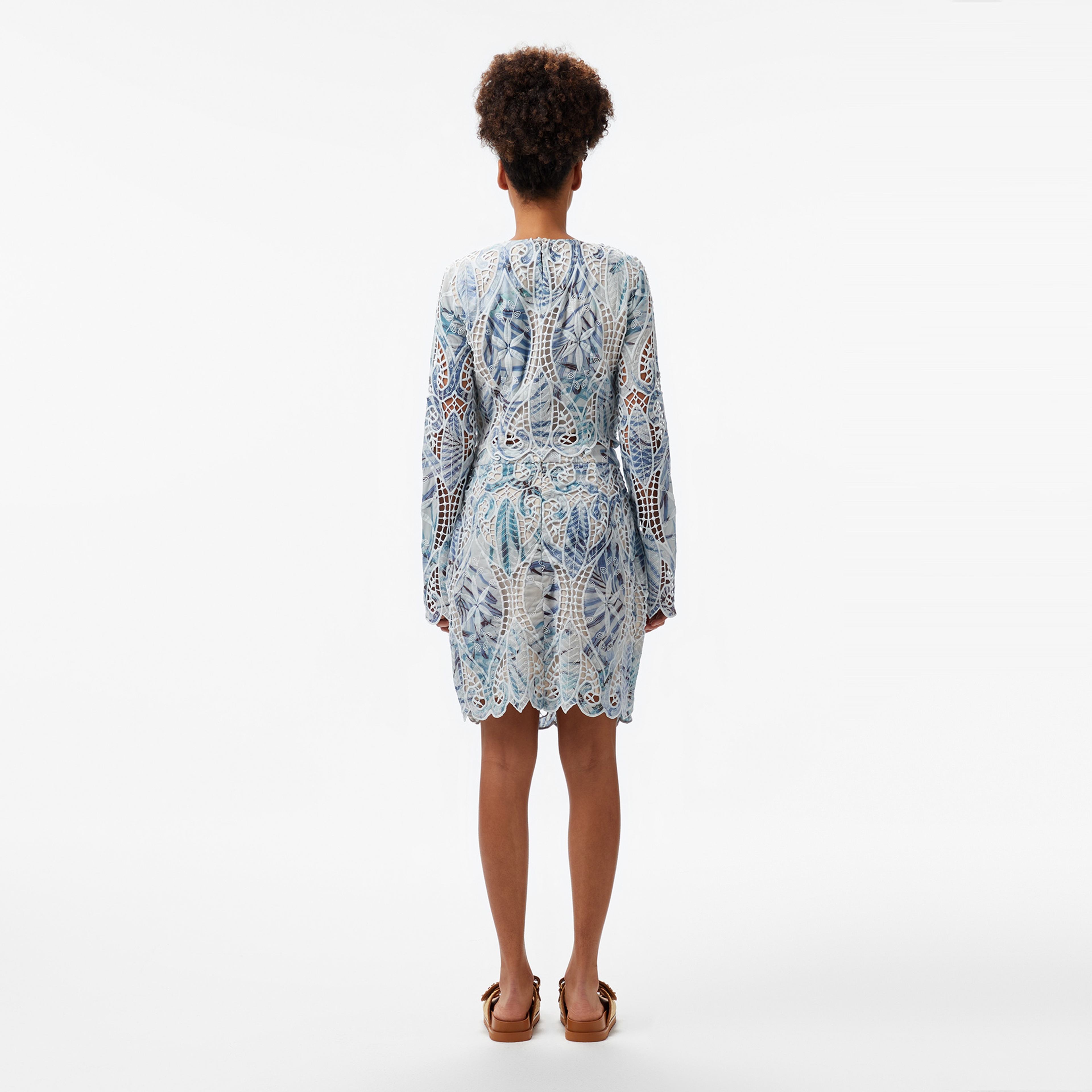 Guess Ls Anastasia Lace To Kadın Renkli Bluz