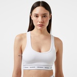 Guess Carrie Eco Cuddle Jersey Kadın Beyaz Bra
