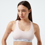 Guess Carrie Eco Cuddle Jersey Kadın Pembe Bra