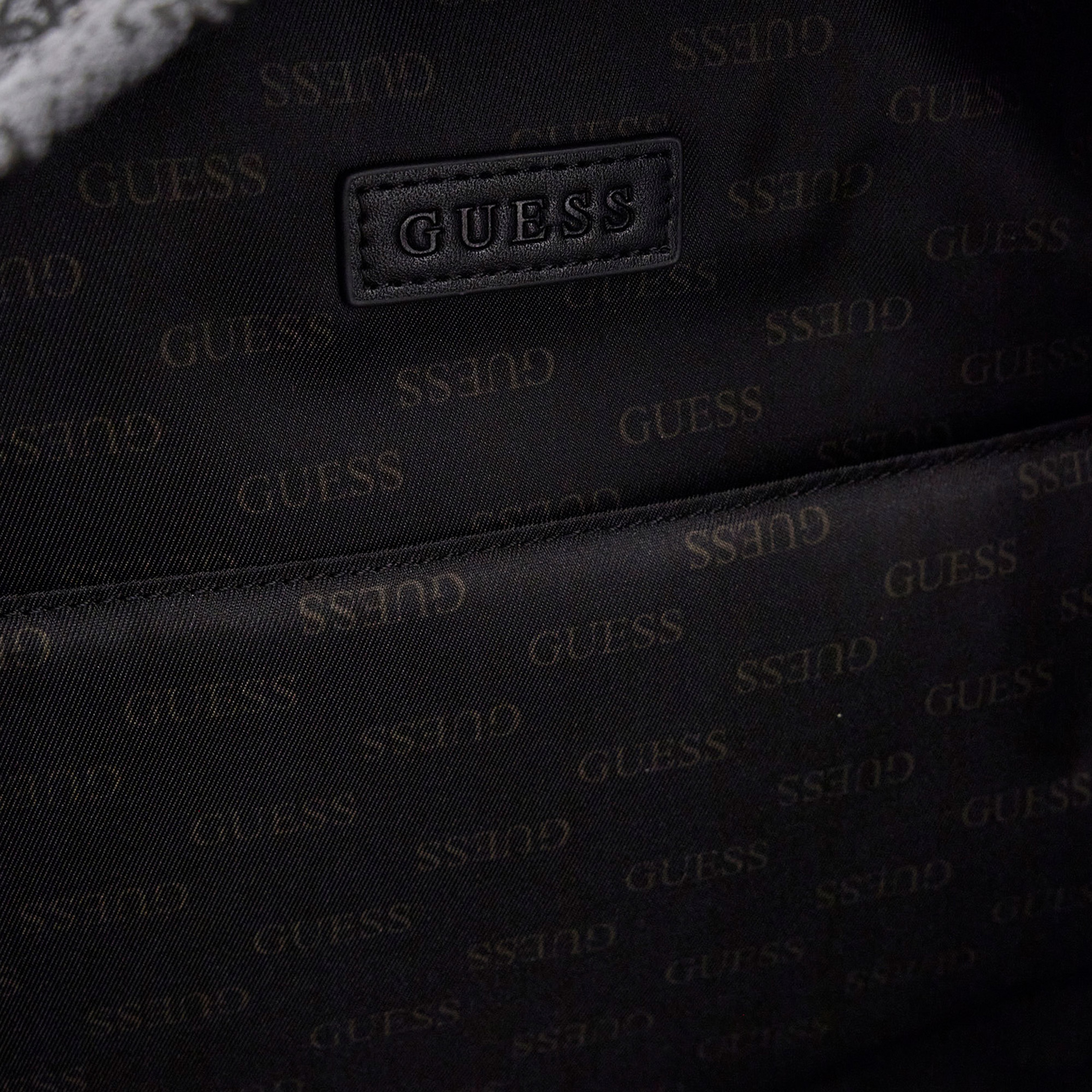 Guess Milanompact Double Zip Mini Erkek Gri Sırt Çantası