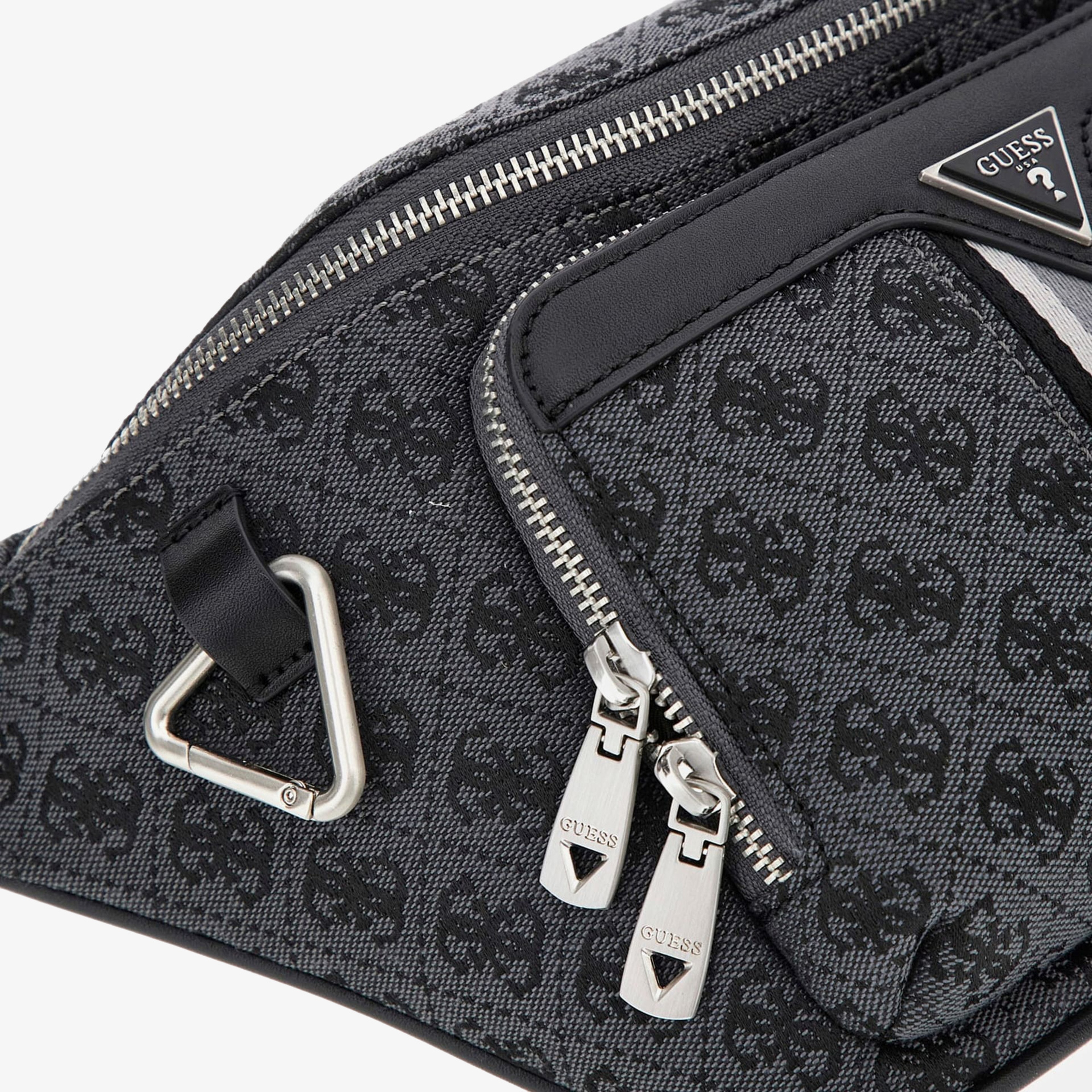 Guess Milanompact Maxi Bum With Front Erkek Gri Bel Çantası