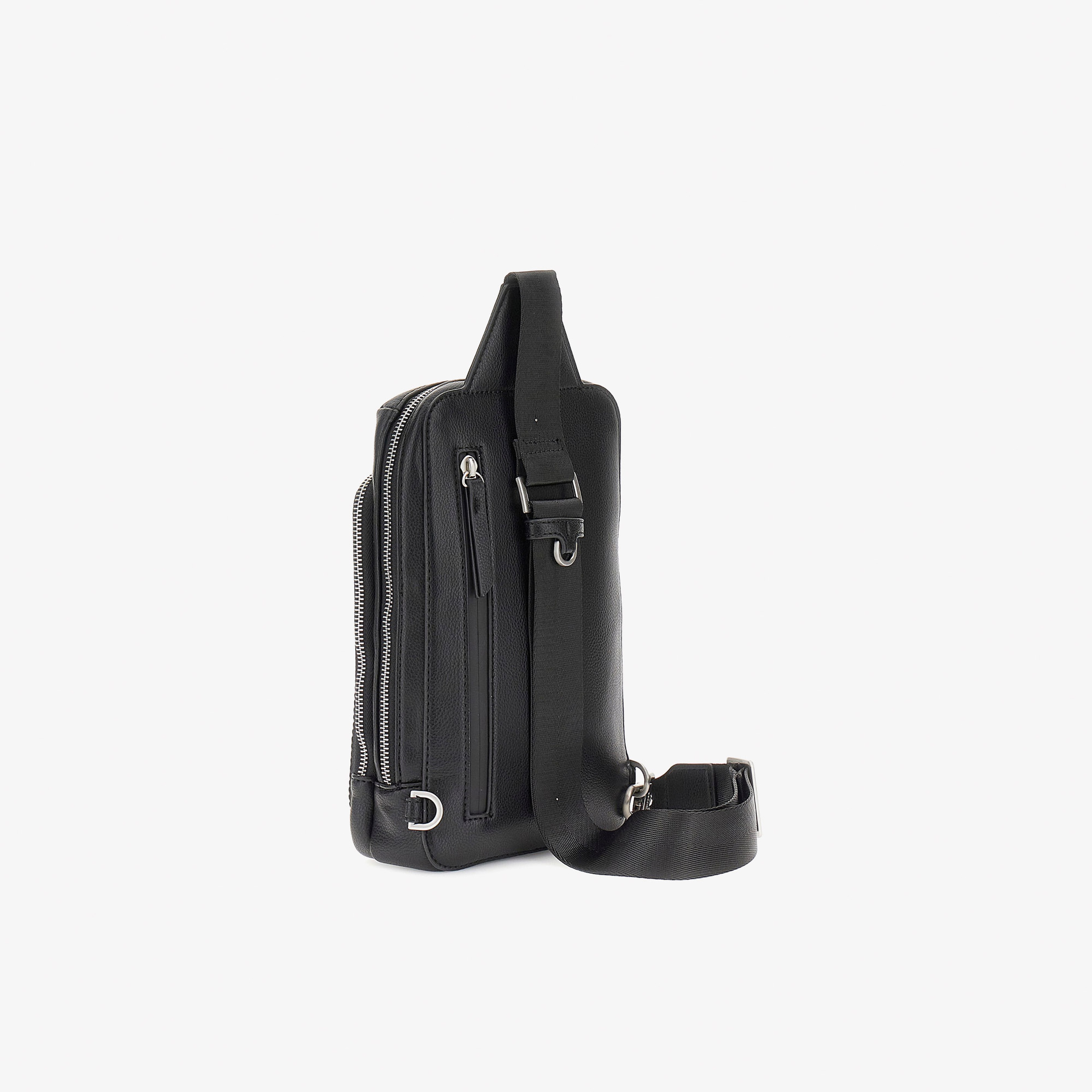 Guess Milano Backpack  Erkek Siyah Çapraz Askılı Çanta