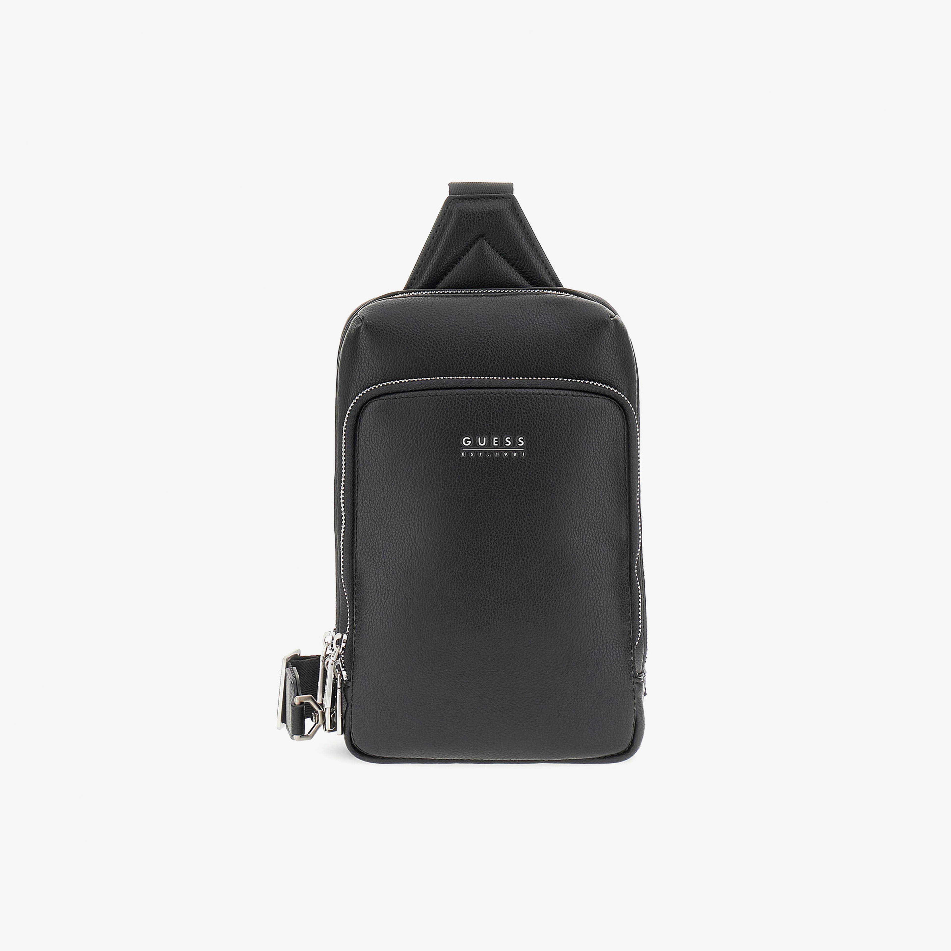 Guess Milano Backpack  Erkek Siyah Çapraz Askılı Çanta