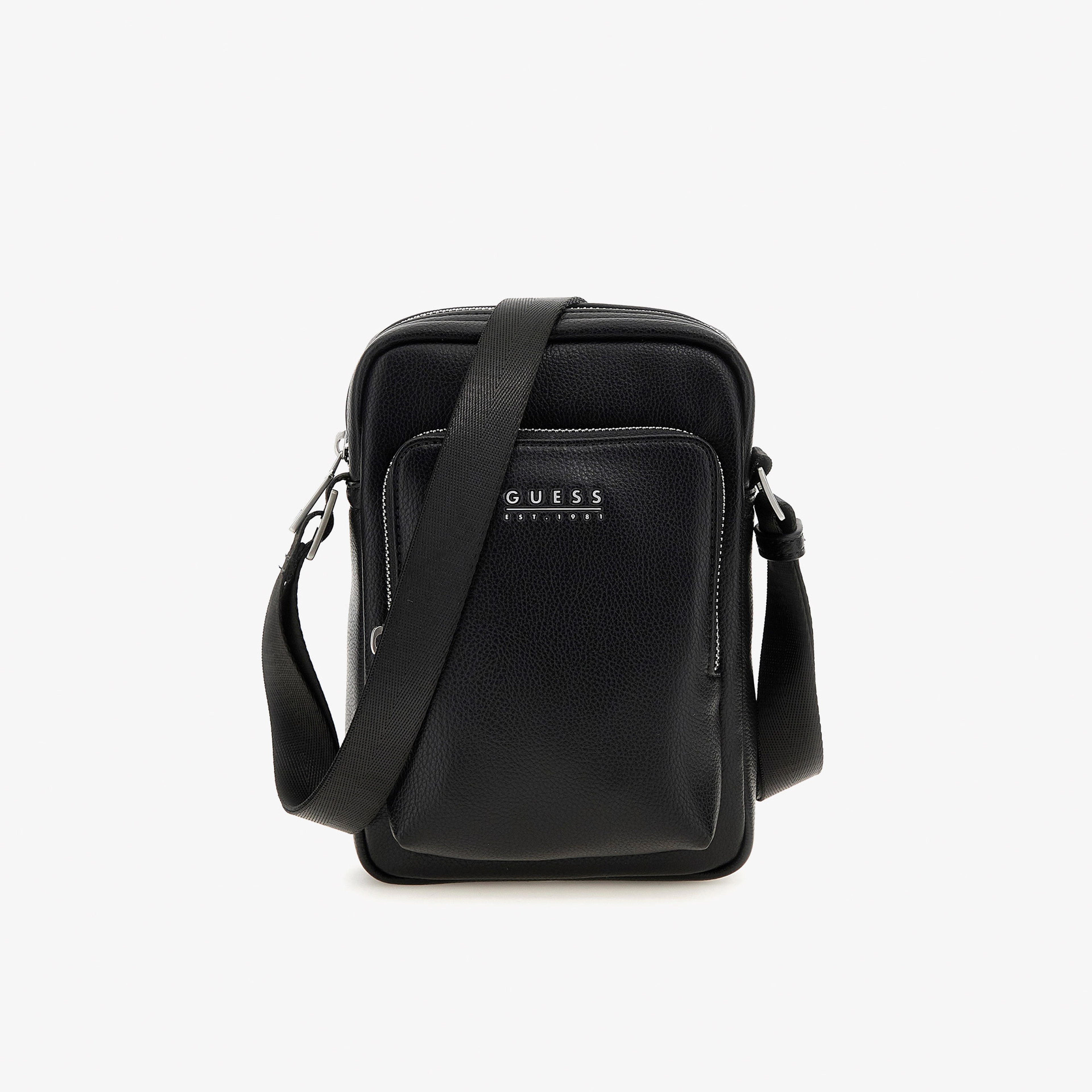 Guess Milano Backpack Erkek Siyah Çapraz Askılı Çanta