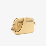 Guess Emiliya Girlfriend S Heritage Pop Cnvrtbl Camera Kadın Sarı Çapraz Çanta