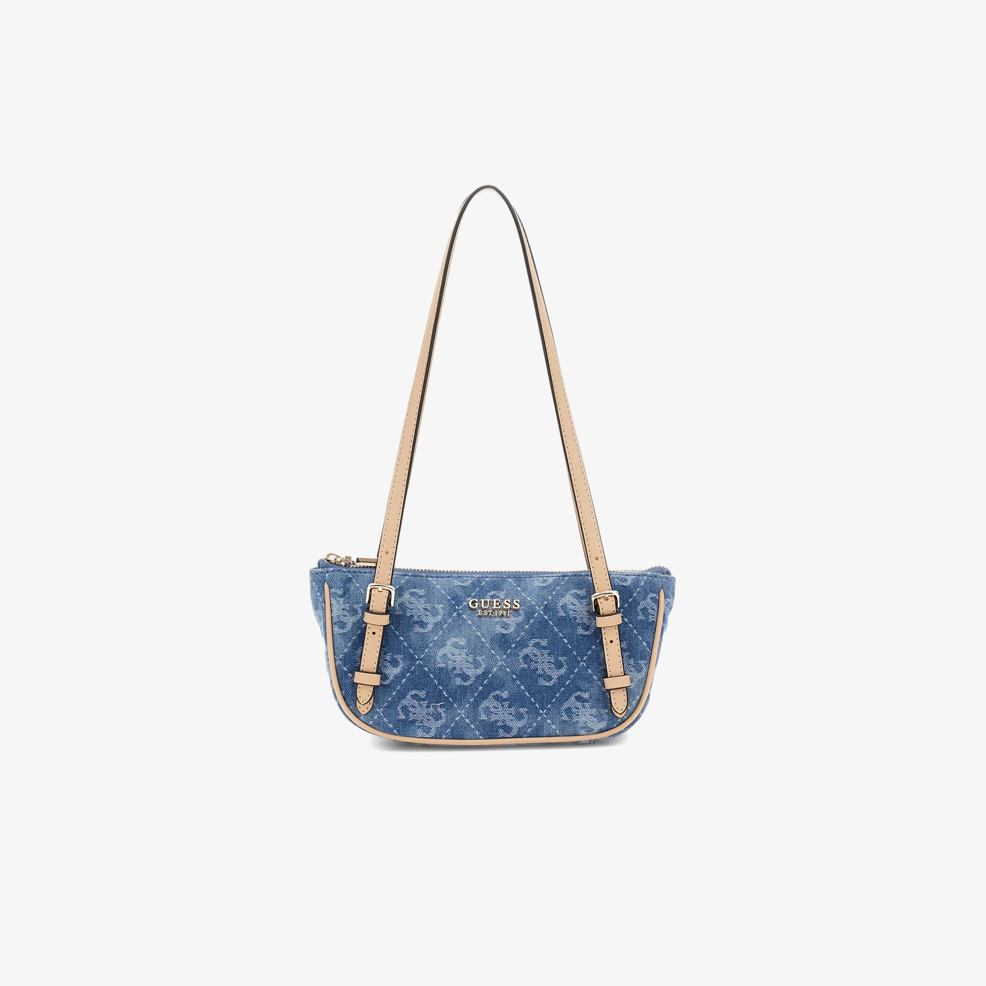 Guess Cereliat Sorrel Mini Camera Crossbody Kadın Mavi El