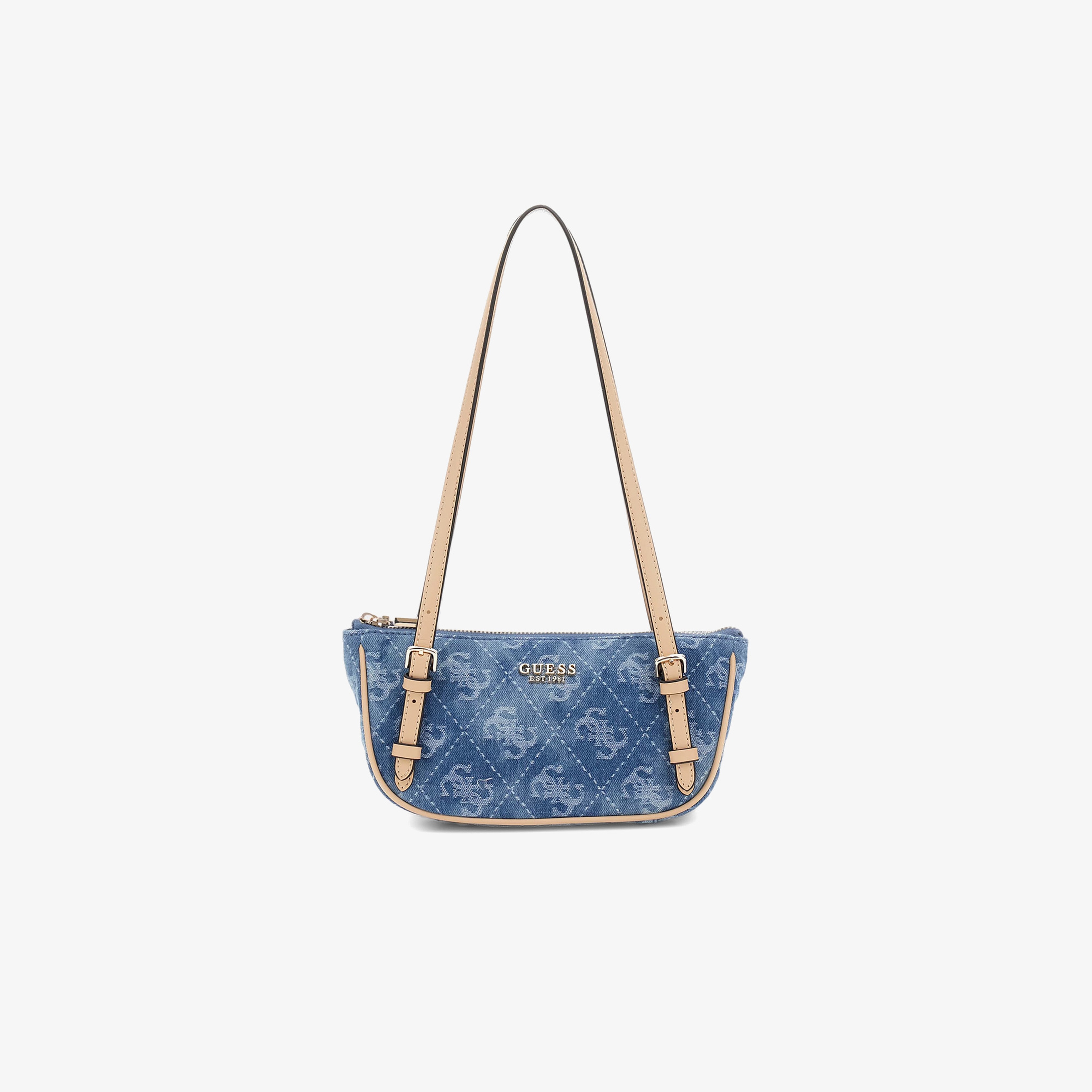 Guess Cereliat Sorrel Mini Camera Crossbody Kadın Mavi El Çantası