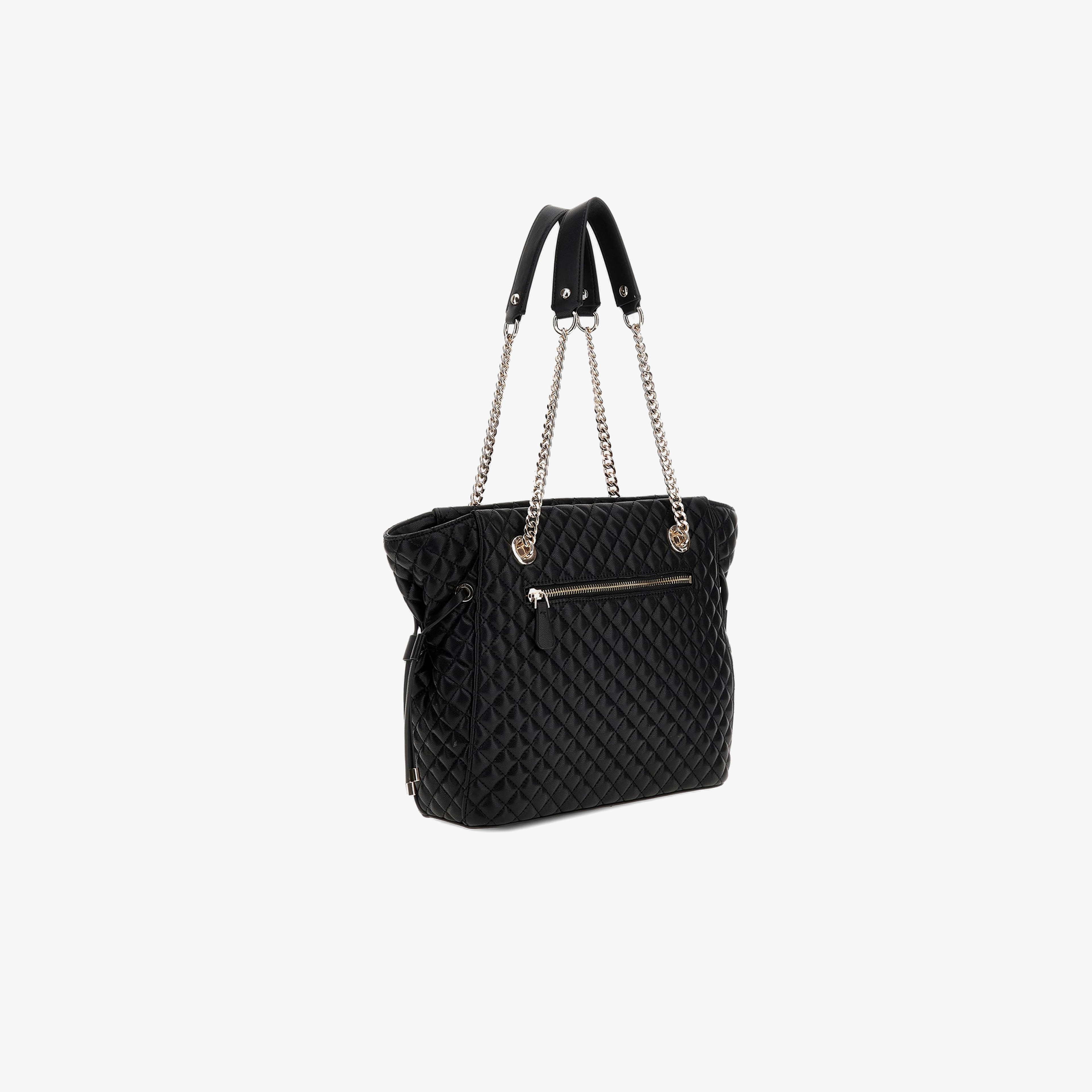 Guess Carly Girlfriend Eco Rianee Tote Kadın Siyah Tote