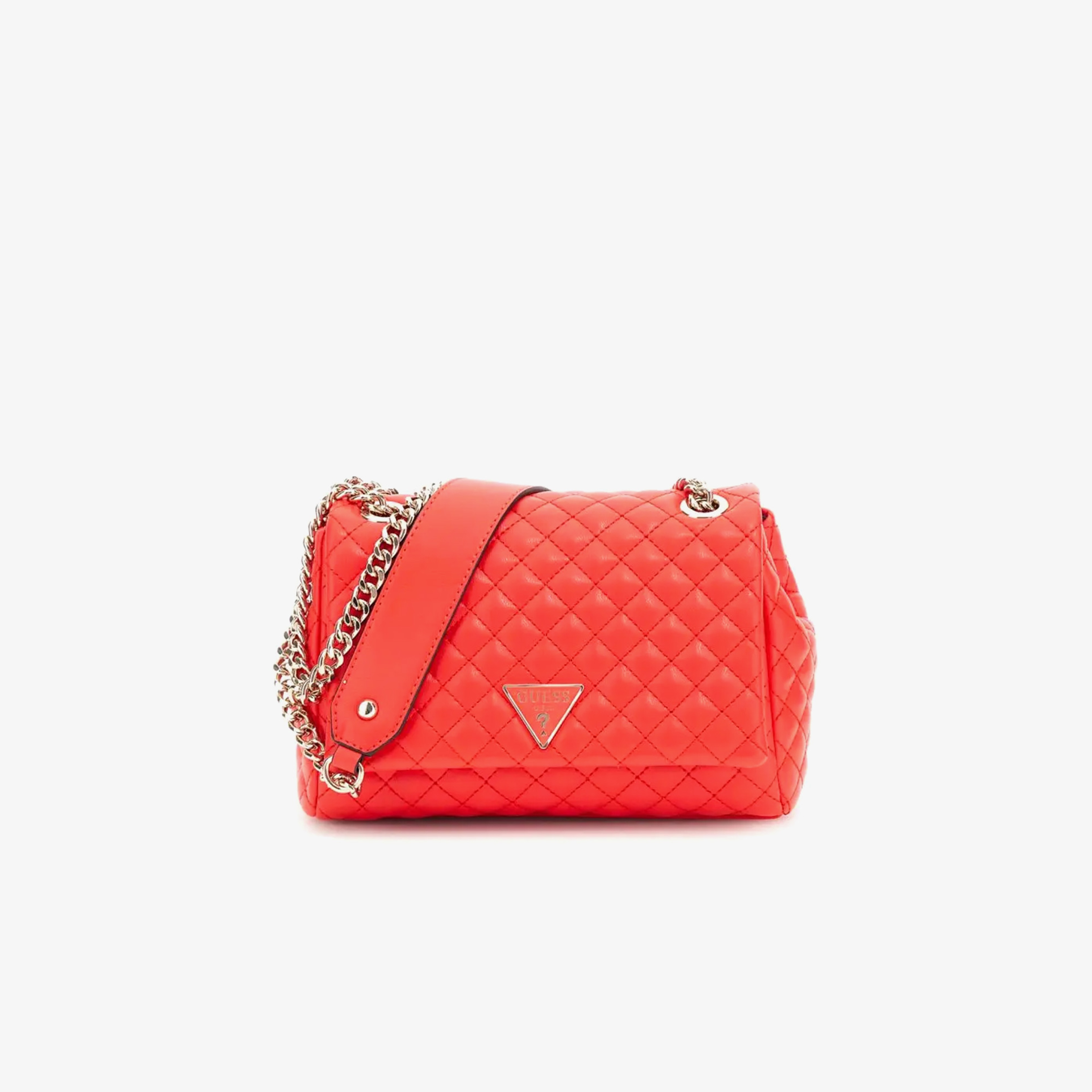 Guess Carly Girlfriend Eco Rianee Cnrtble Xbody Flap Kadın Turuncu El Çantası