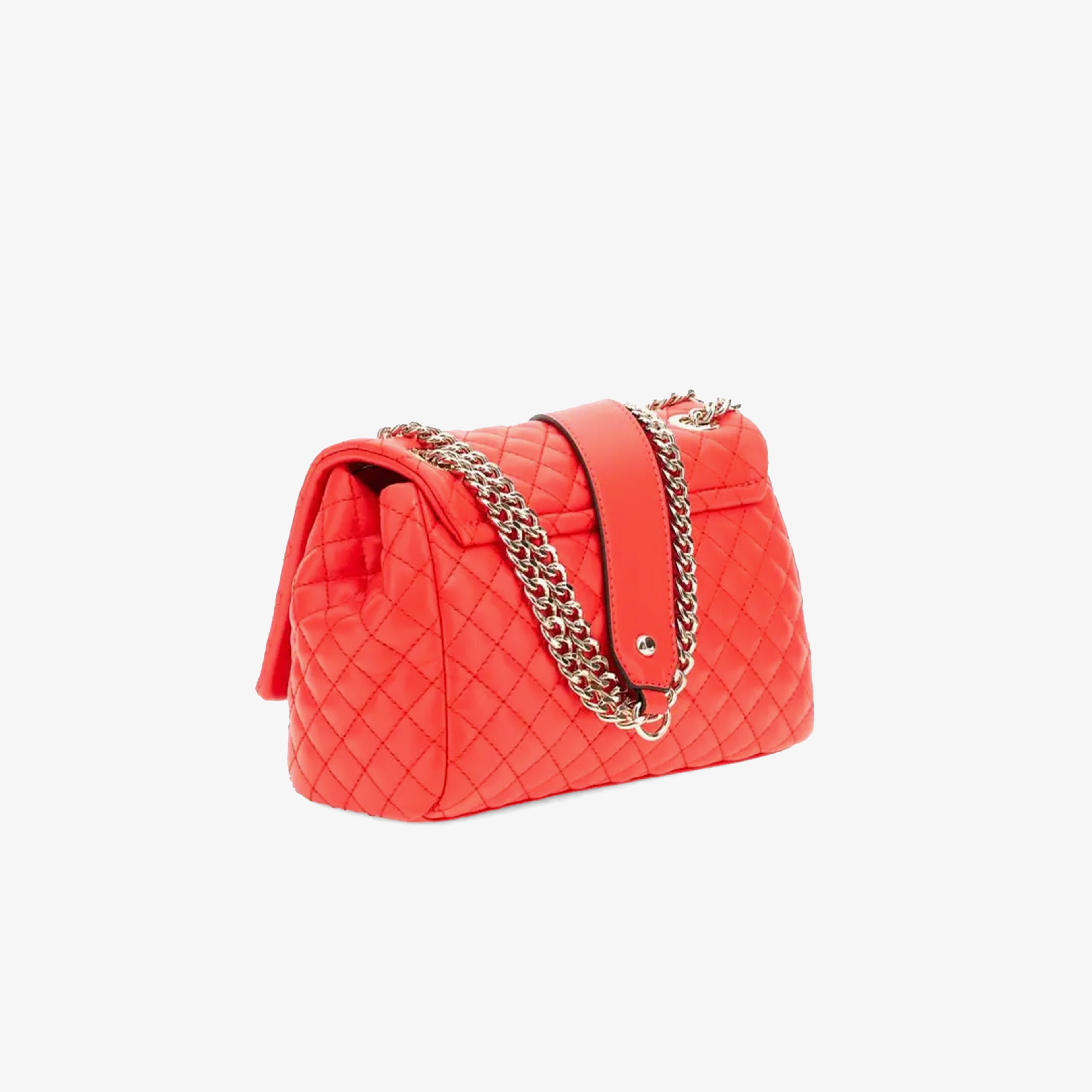 Guess Carly Girlfriend Eco Rianee Cnrtble Xbody Flap Kadın Turuncu El Çantası