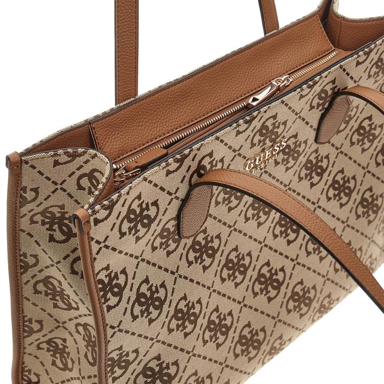 Guess Silvana Girlfriend T 65240 Kadın Kahverengi Tote