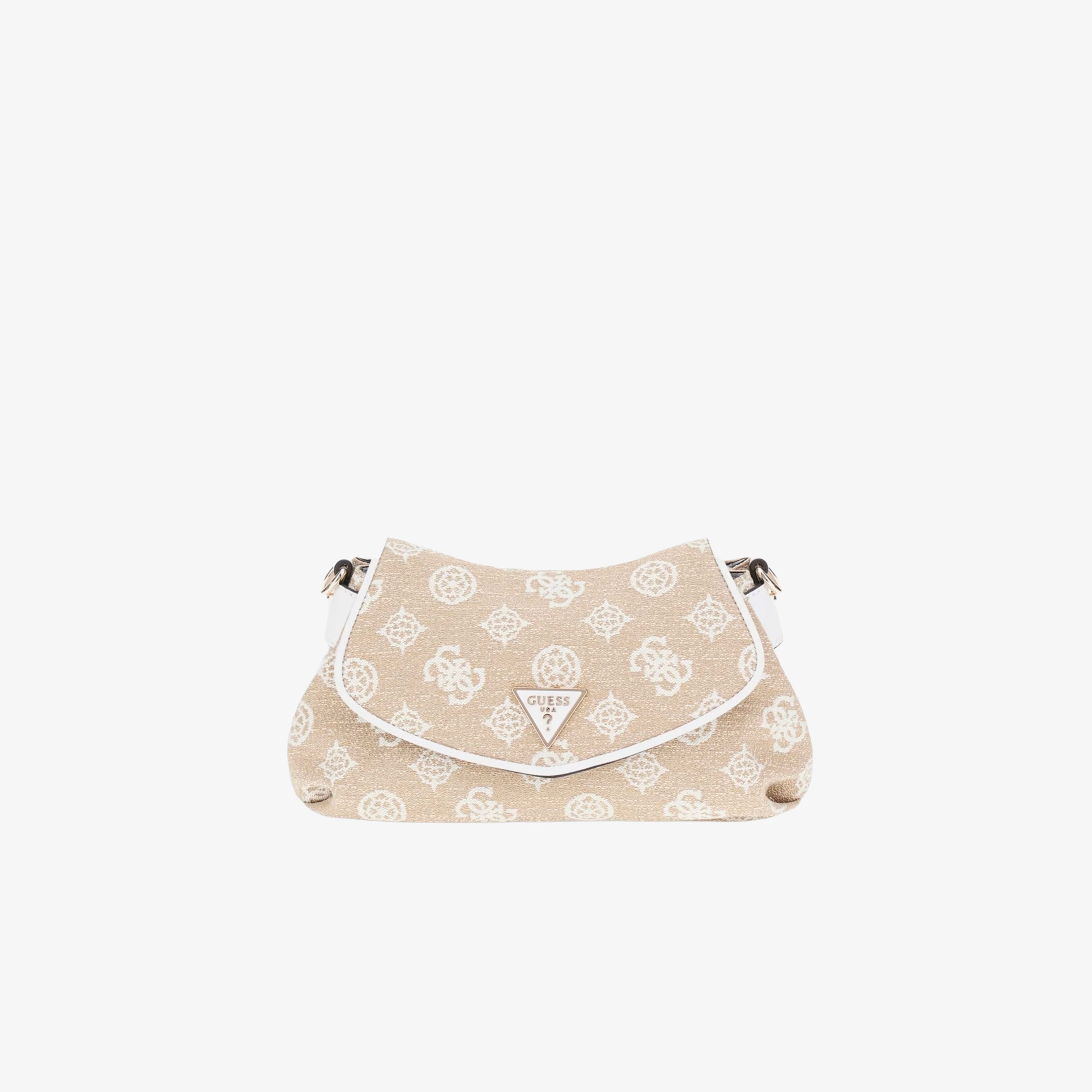 Guess Beyaz Flap 27190 Kadın Beyaz  Omuz Çantası