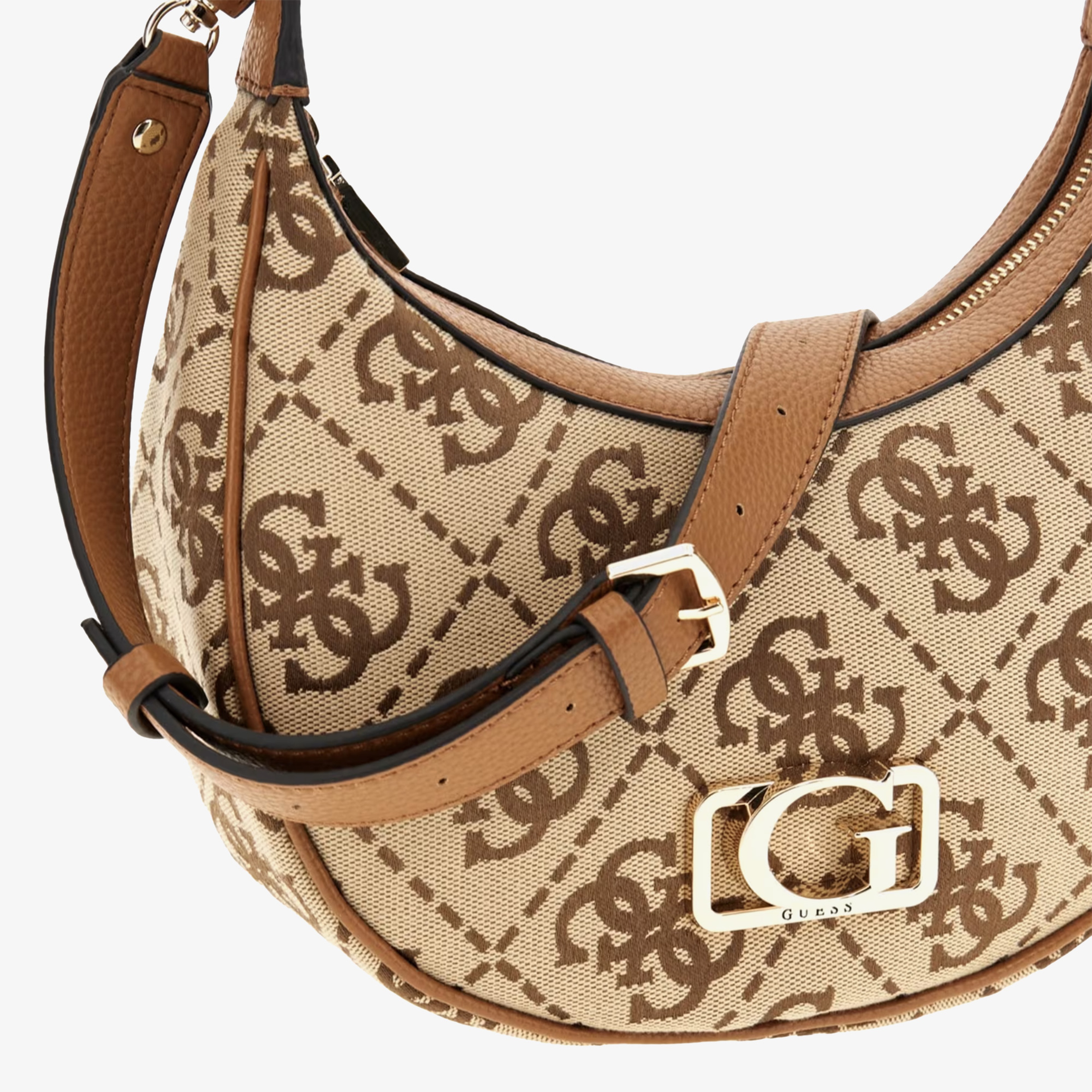 Guess Circe Hobo Kadın Kahverengi Omuz Çantası