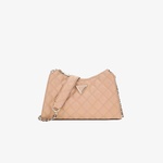 Guess Spark Micro Mini Giully Zip Kadın Bej El Çantası