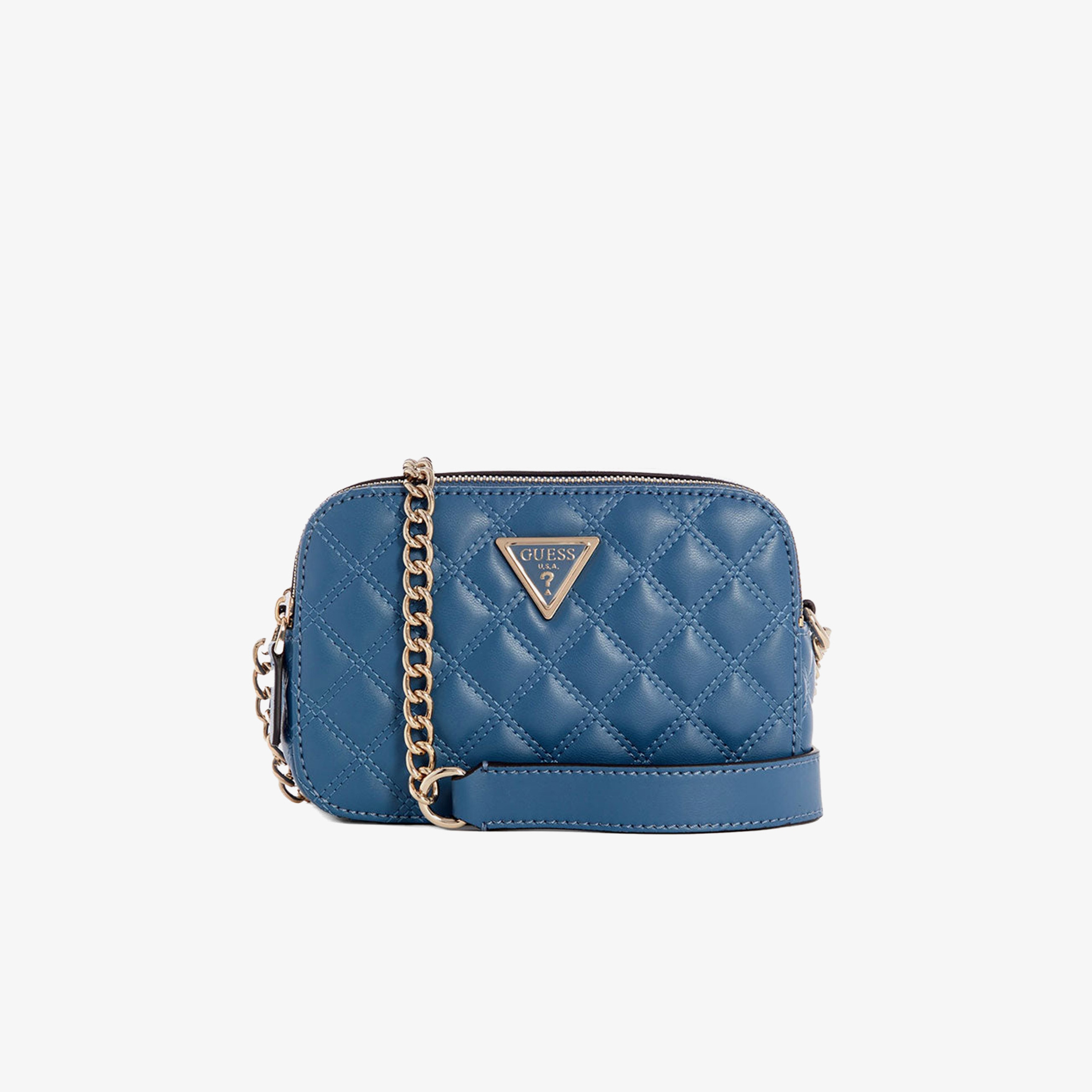 Guess Spark Micro Mini 48140 Kadın Mavi Çapraz Askılı Çanta